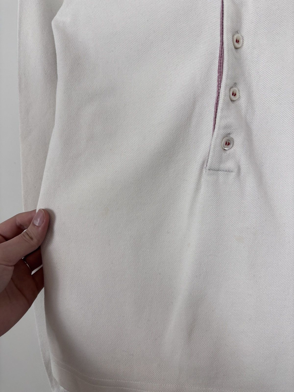 Dsquared2 Dsquared2 Women’s White Button Deep Placket Polo Shirt Size XS / US 0-2 / IT 36-38 - 7 Thumbnail