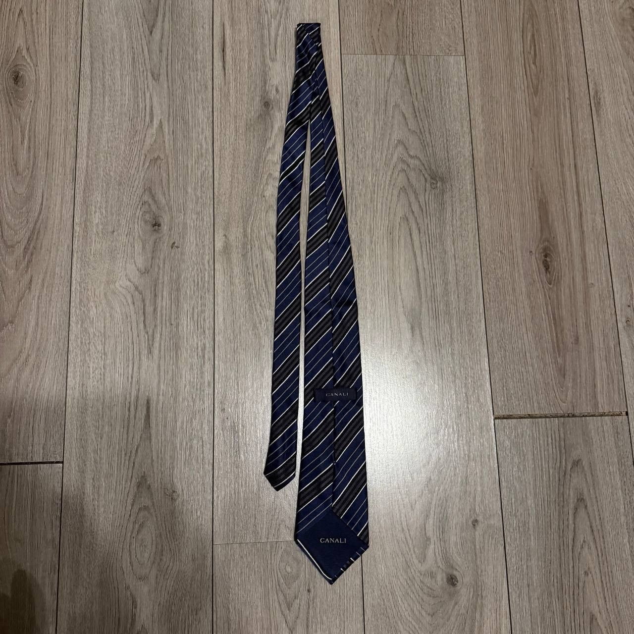 Canali canali silk tie mens striped Size ONE SIZE - 1 Thumbnail