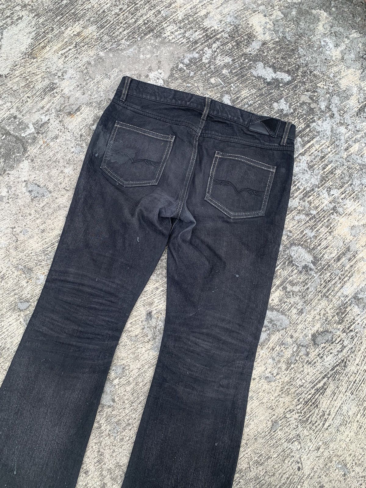 GOSTAR DE FUGA Flared Gostar de fuga waxed jeans Size 33" - 20 Thumbnail