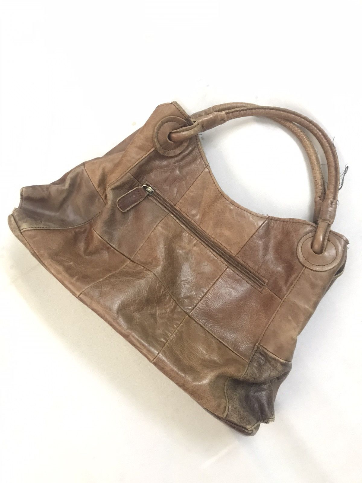 If Six Was Nine Goa - Leather Patch & Braid Shoulder Bag Size ONE SIZE - 4 Thumbnail