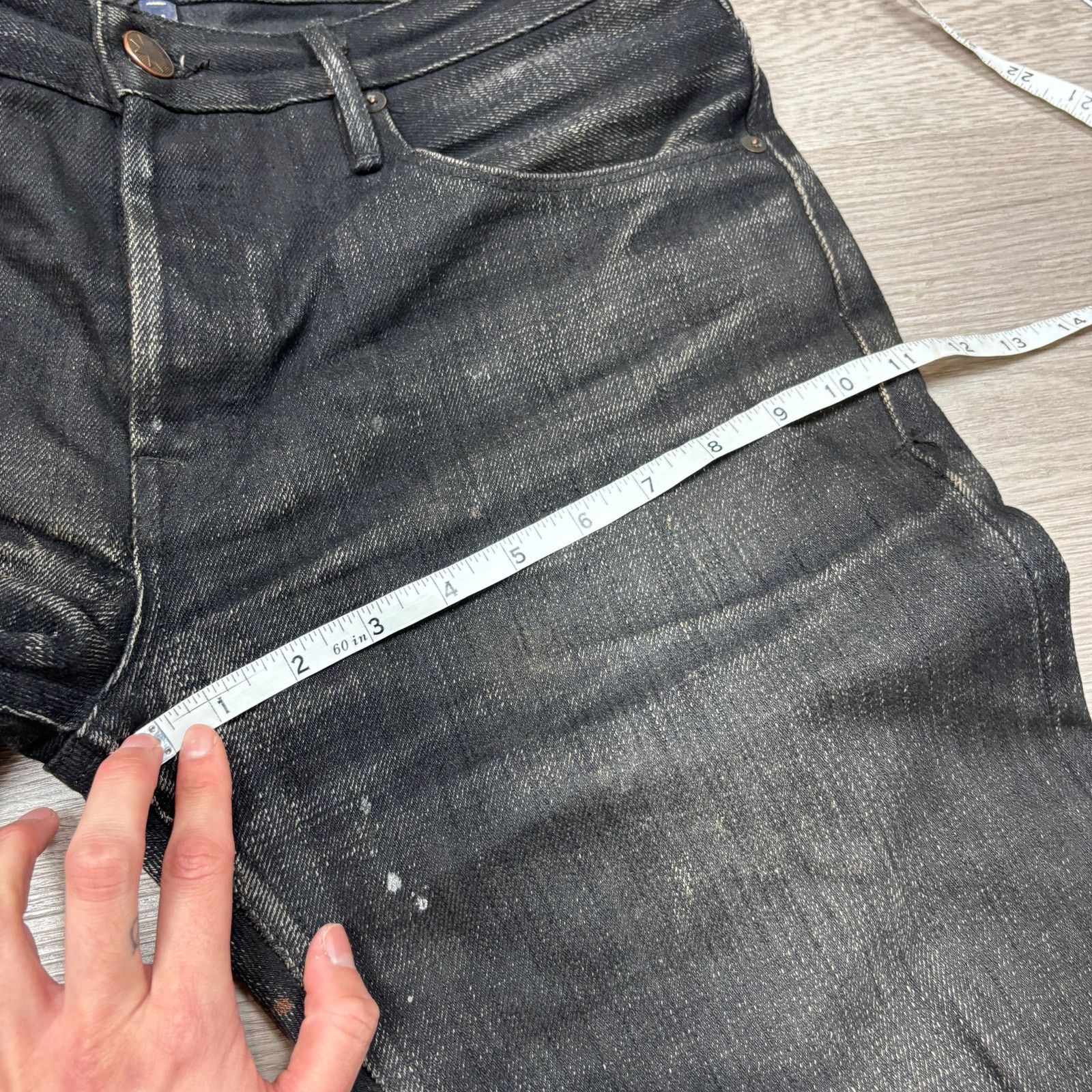Freenote Cloth Freenote Cloth Avila Slim Fit Selvedge Denim Jeans 31x33.5 Size US 31 - 9 Thumbnail