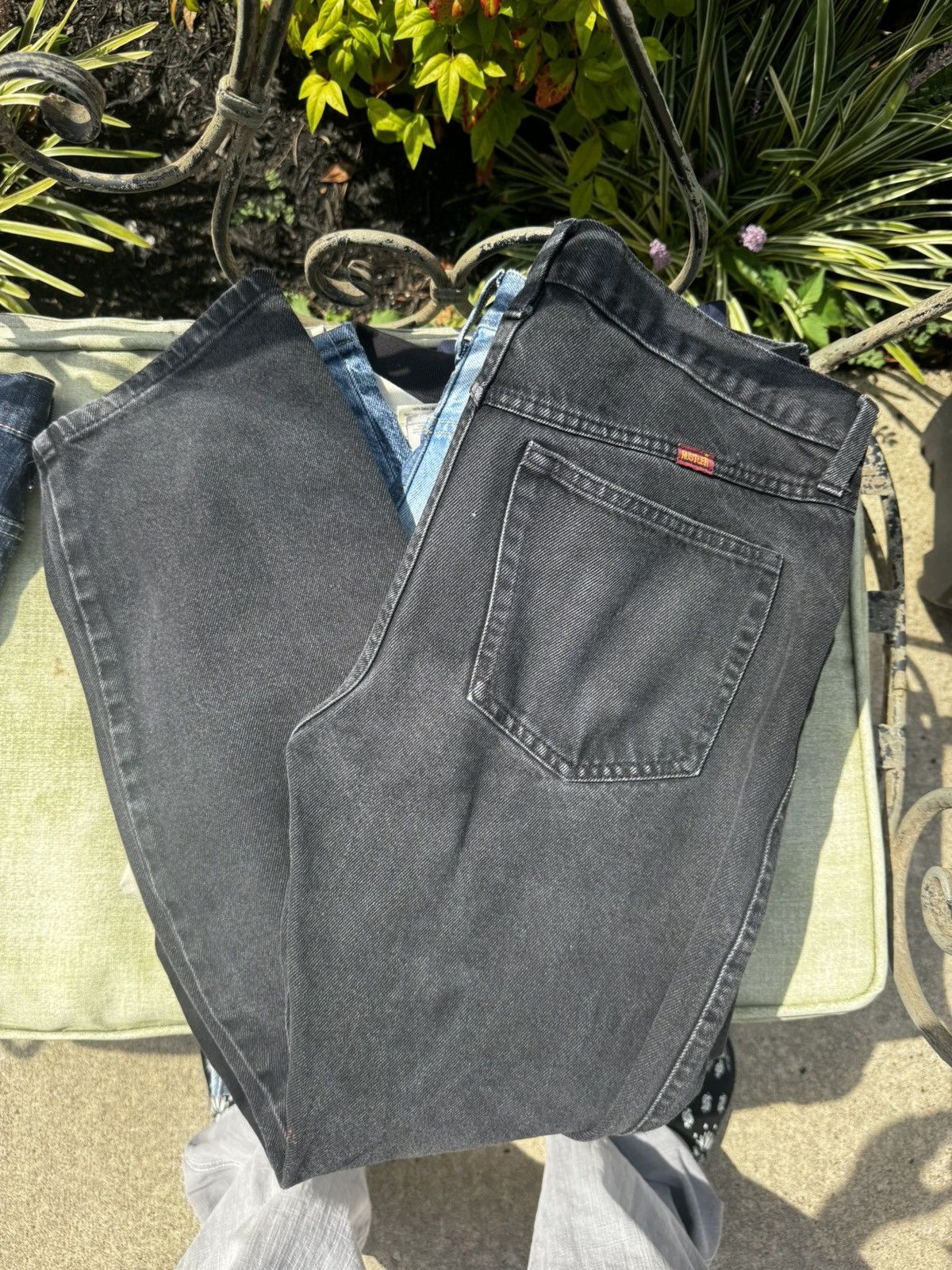 Wrangler WRANGLER BLACK VINTAGE JEANS Size US 32 / EU 48 - 12 Thumbnail