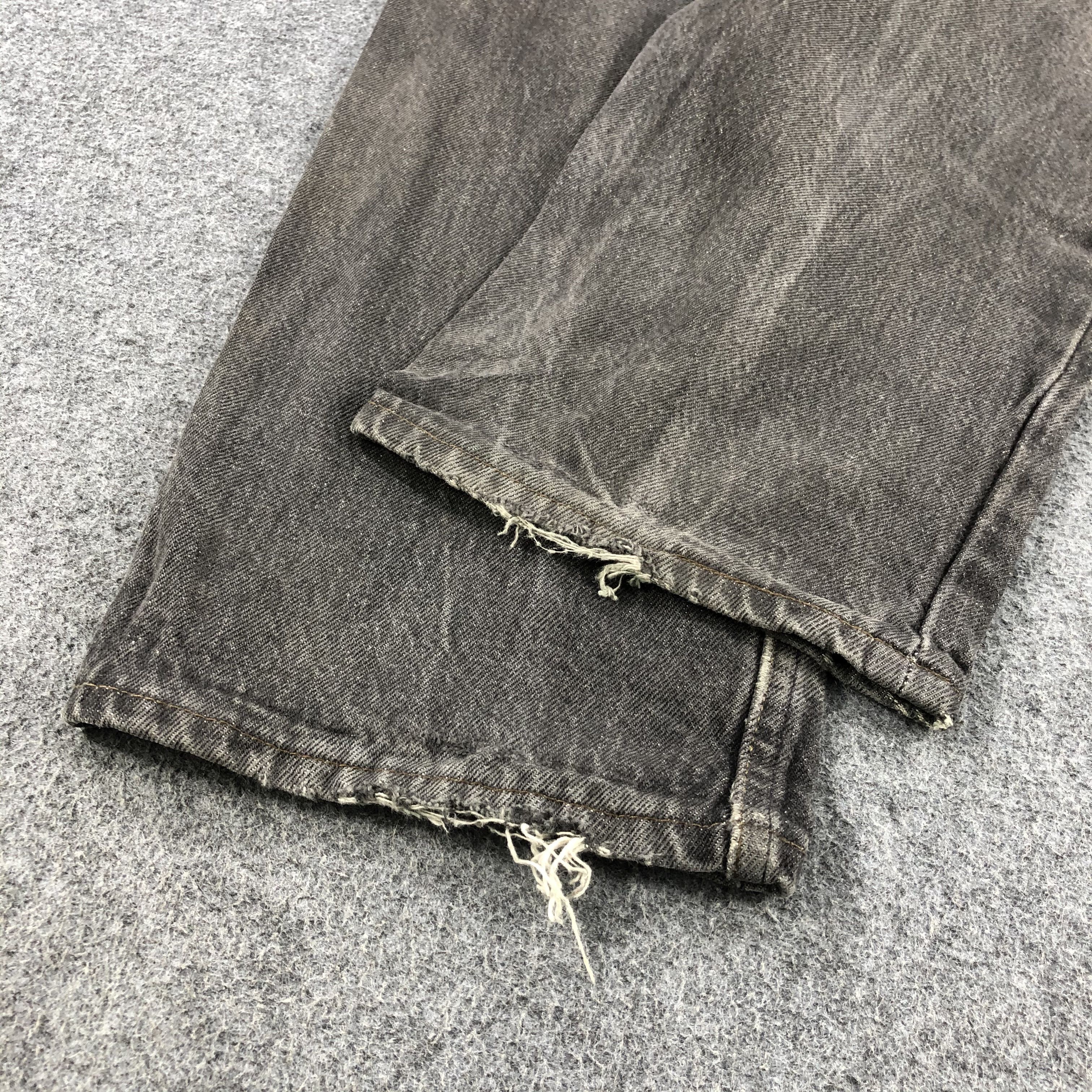 Levi's × Vintage Vintage 90s Distress Levis 501 Jeans-JM1613 Size US 32 / EU 48 - 5 Thumbnail