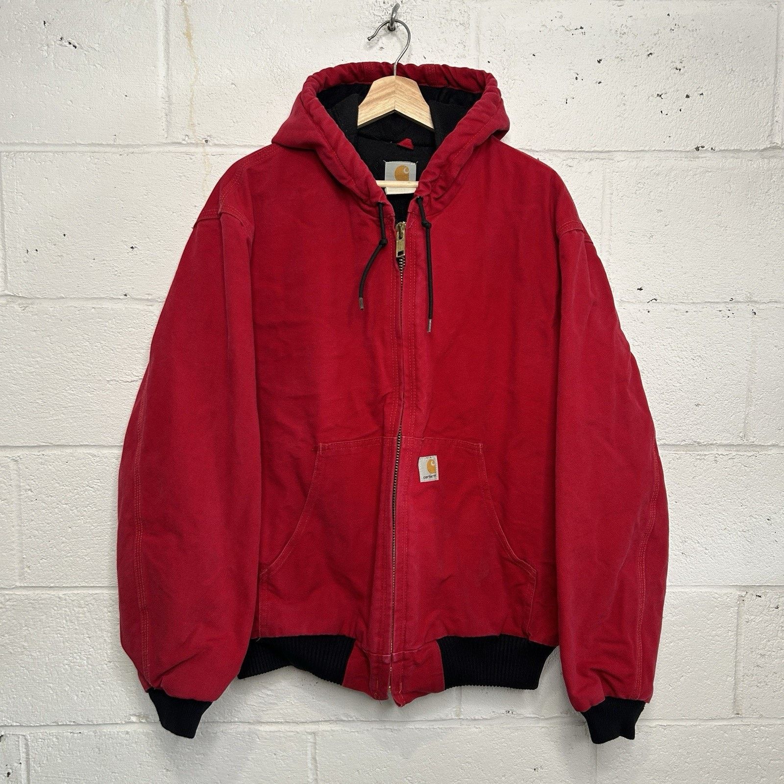 Carhartt × Vintage Rare vintage Carhartt active J68 CRI Crimson
