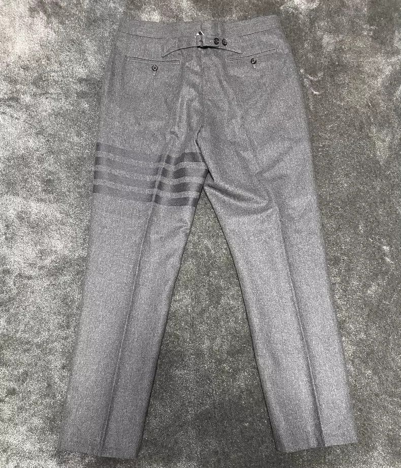 Thom Browne Thom Browne size3 Flannel men's trousers Size 40S - 6 Thumbnail