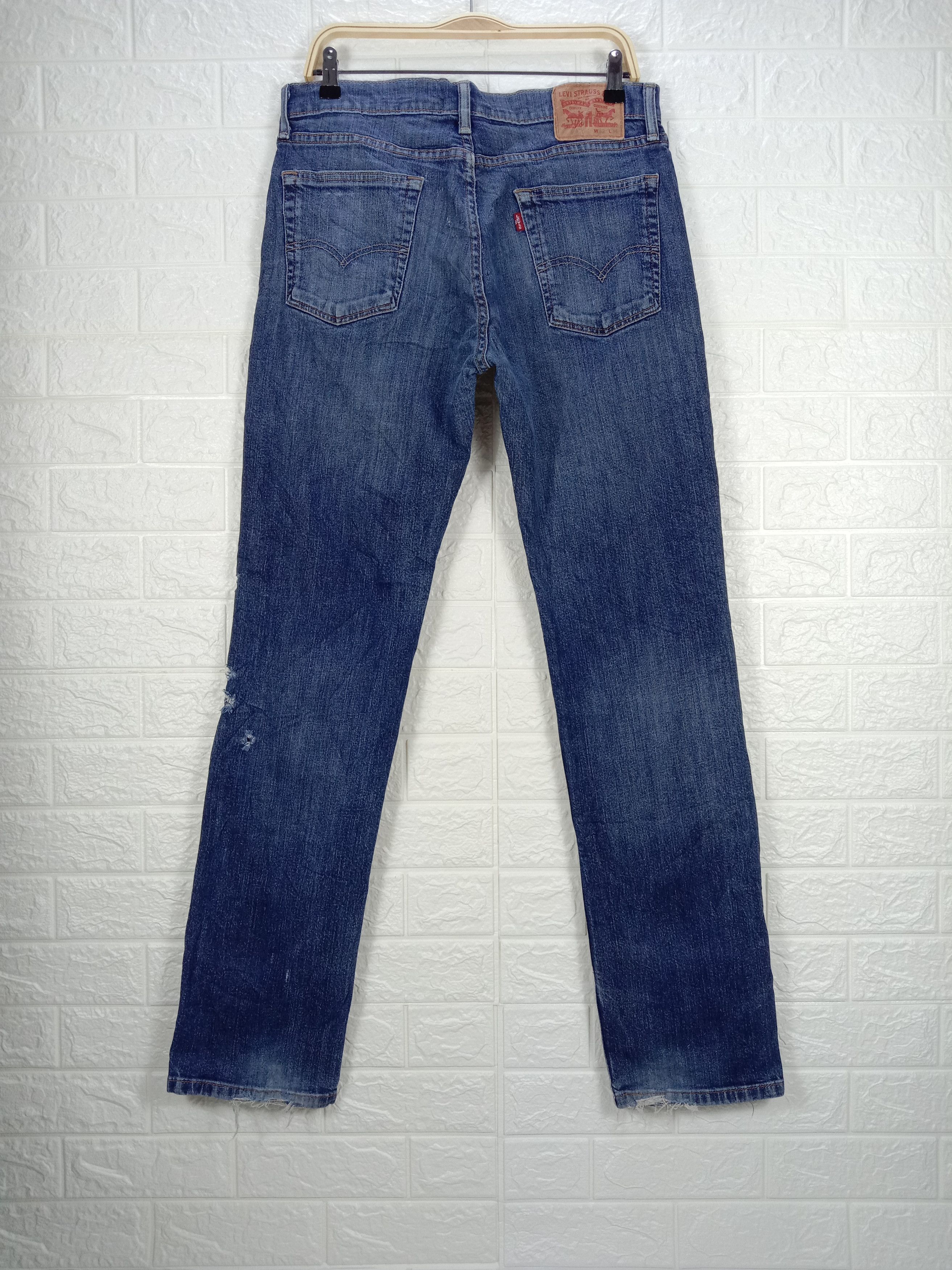 Levi's Vintage Levi's 514 Jeans Earth Tone Distressed Denim Size US 32 / EU 48 - 5 Thumbnail