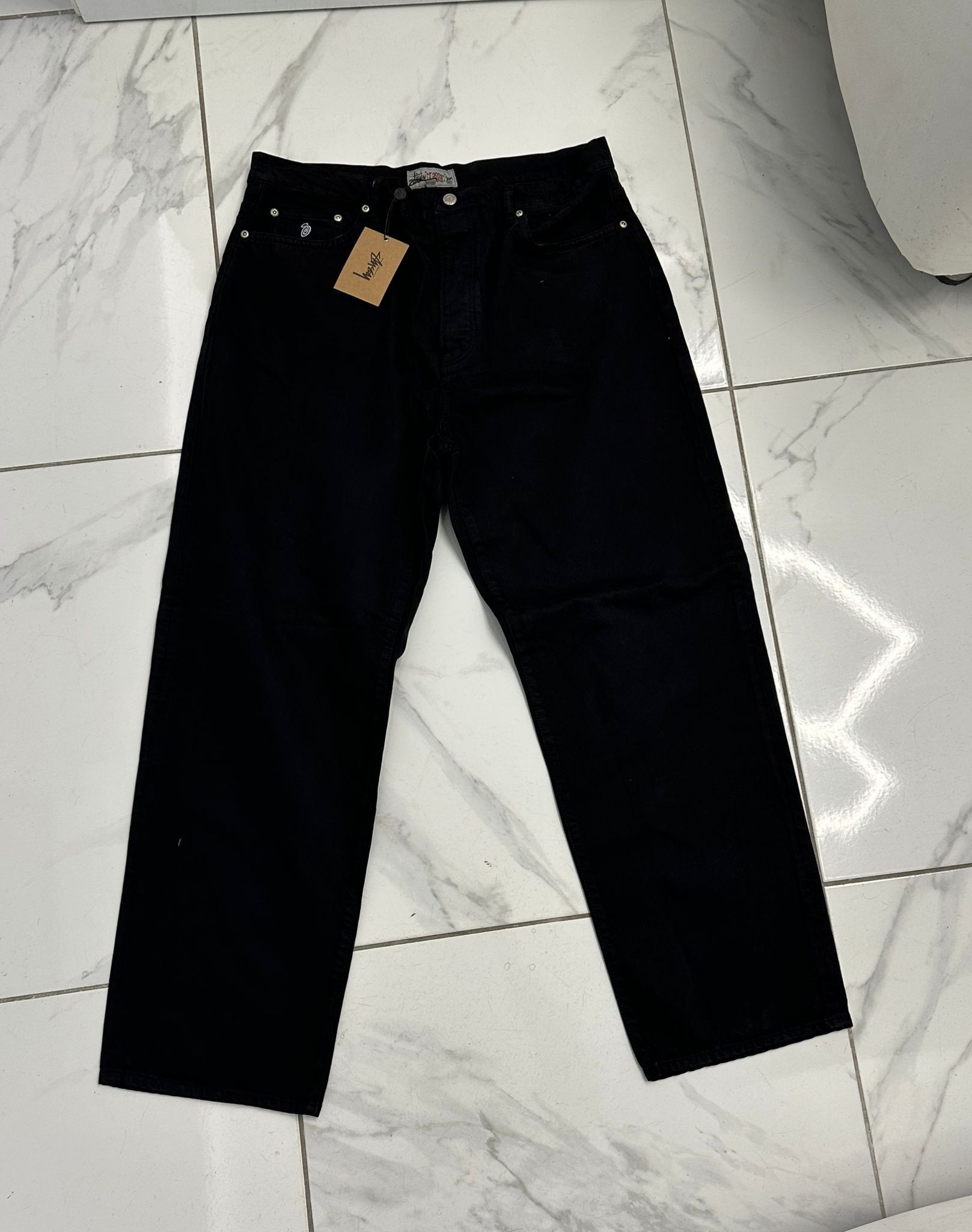 Stussy Stussy Classic Jean Size 38 Black Size US 38 / EU 54 - 1 Thumbnail