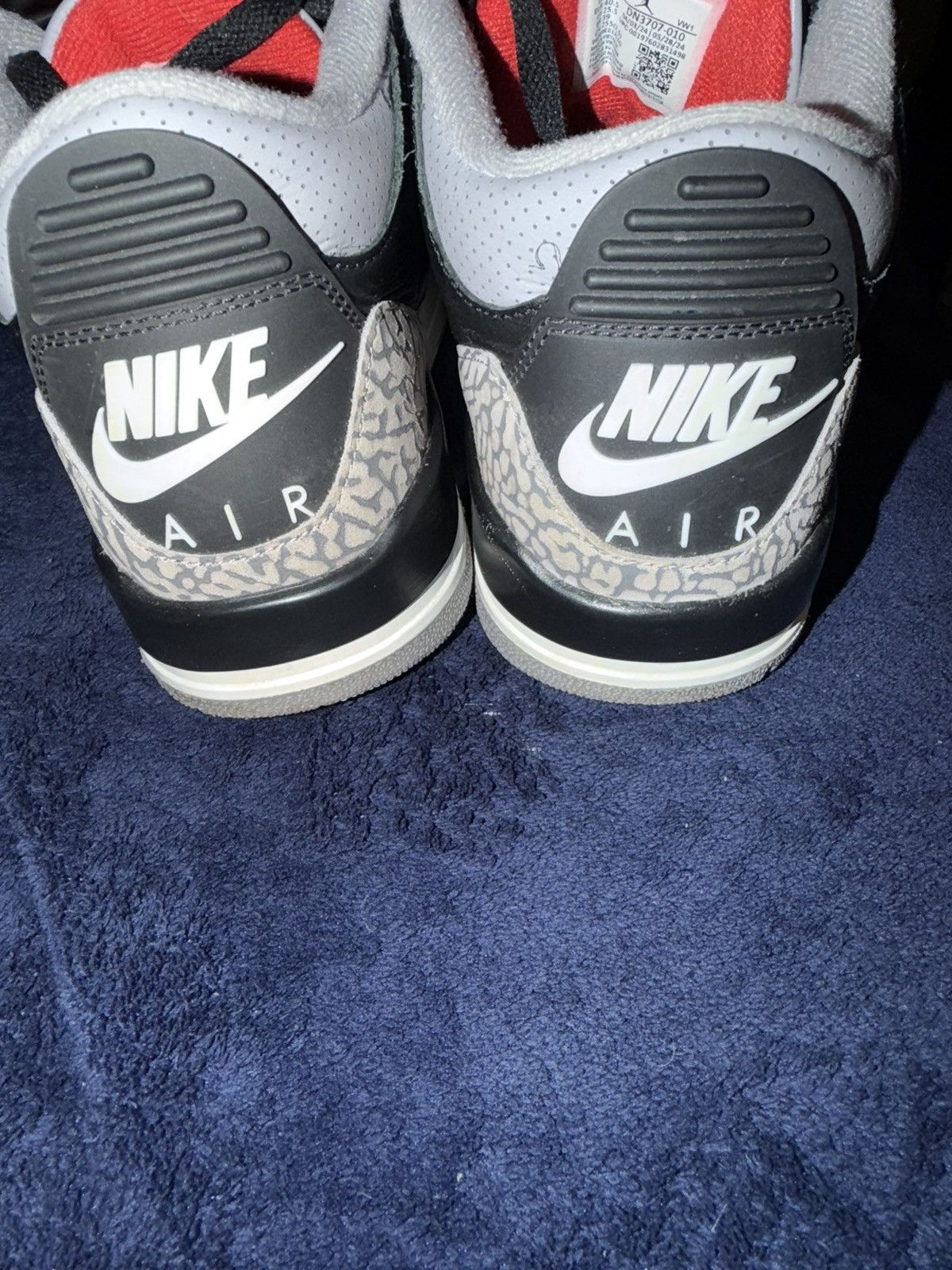 Jordan Brand Jordan 3 black cement Size US 7.5 / EU 40-41 - 3 Thumbnail
