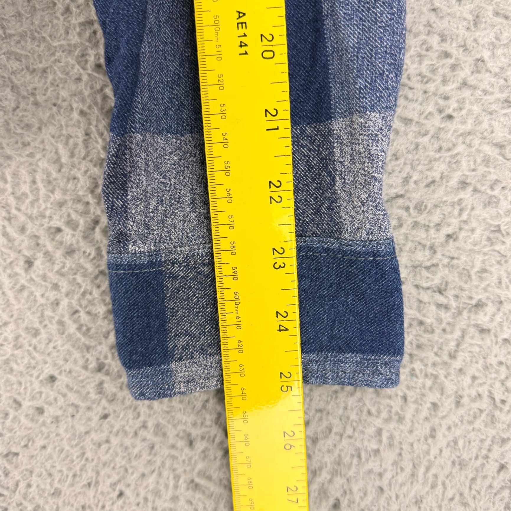 Madewell Madewell Button-Up Shirt Mens Medium Blue Plaid Flannel Perfect Fit Long Sleeve Size US M / EU 48-50 / 2 - 7 Thumbnail