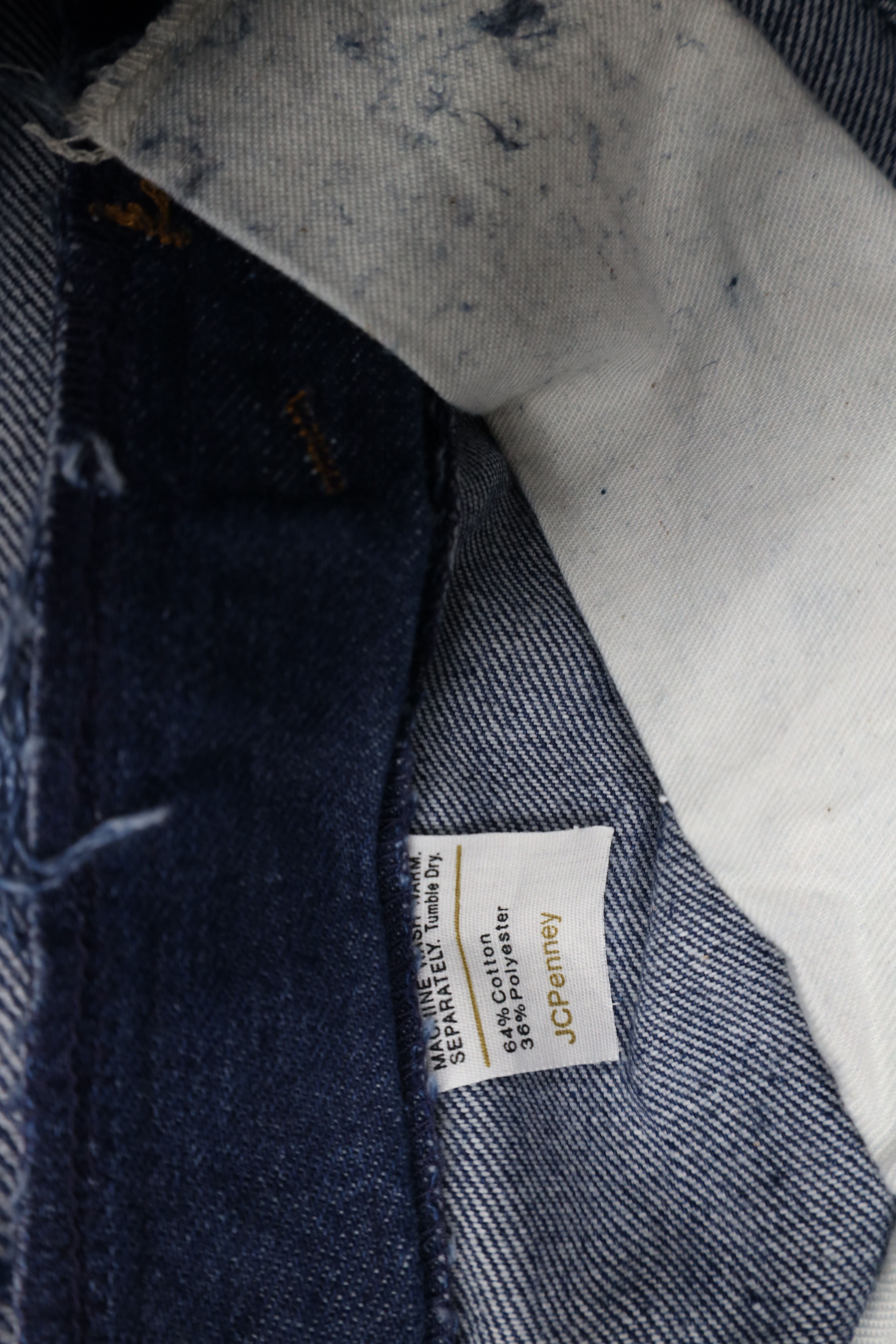 Vintage Vintage 70s Streetwear Bell Bottoms Denim Jeans Blue USA Size US 40 / EU 56 - 5 Thumbnail