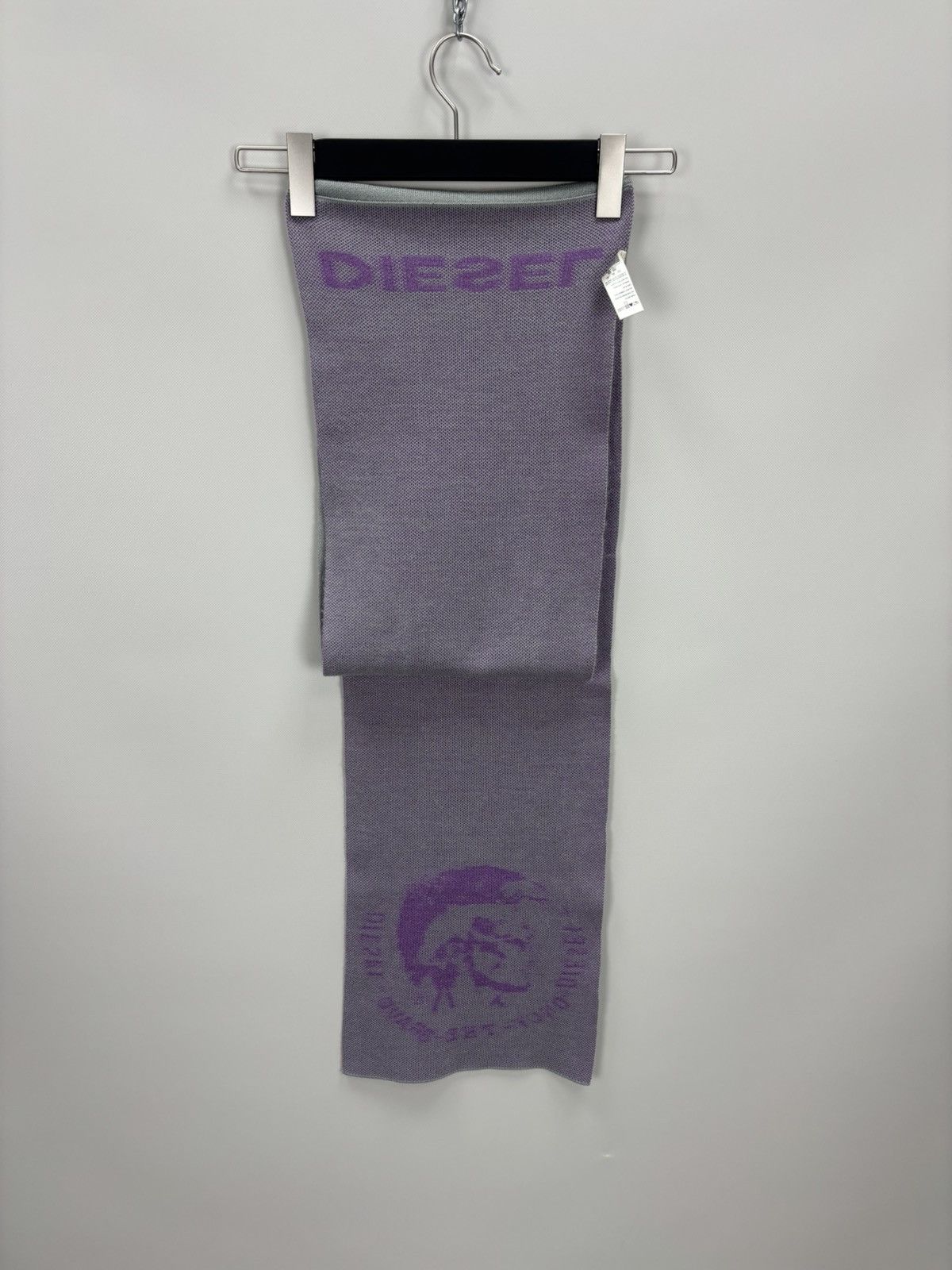 Diesel Scarf Diesel Color Gray/Purple Size ONE SIZE - 7 Thumbnail