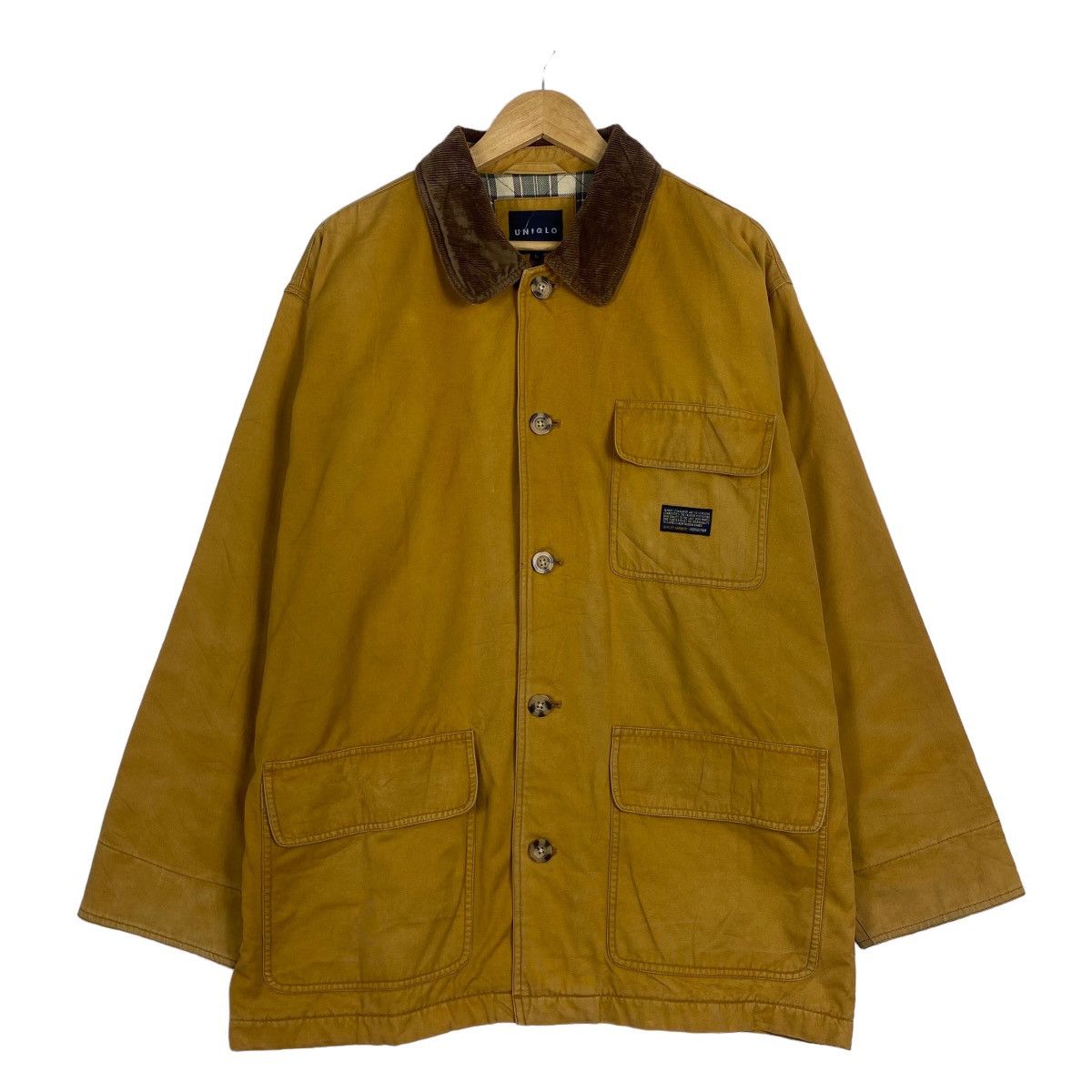 Japanese Brand × Uniqlo × Vintage Vintage Uniqlo chore jacket duck canvas Size US L / EU 52-54 / 3 - 1 Thumbnail