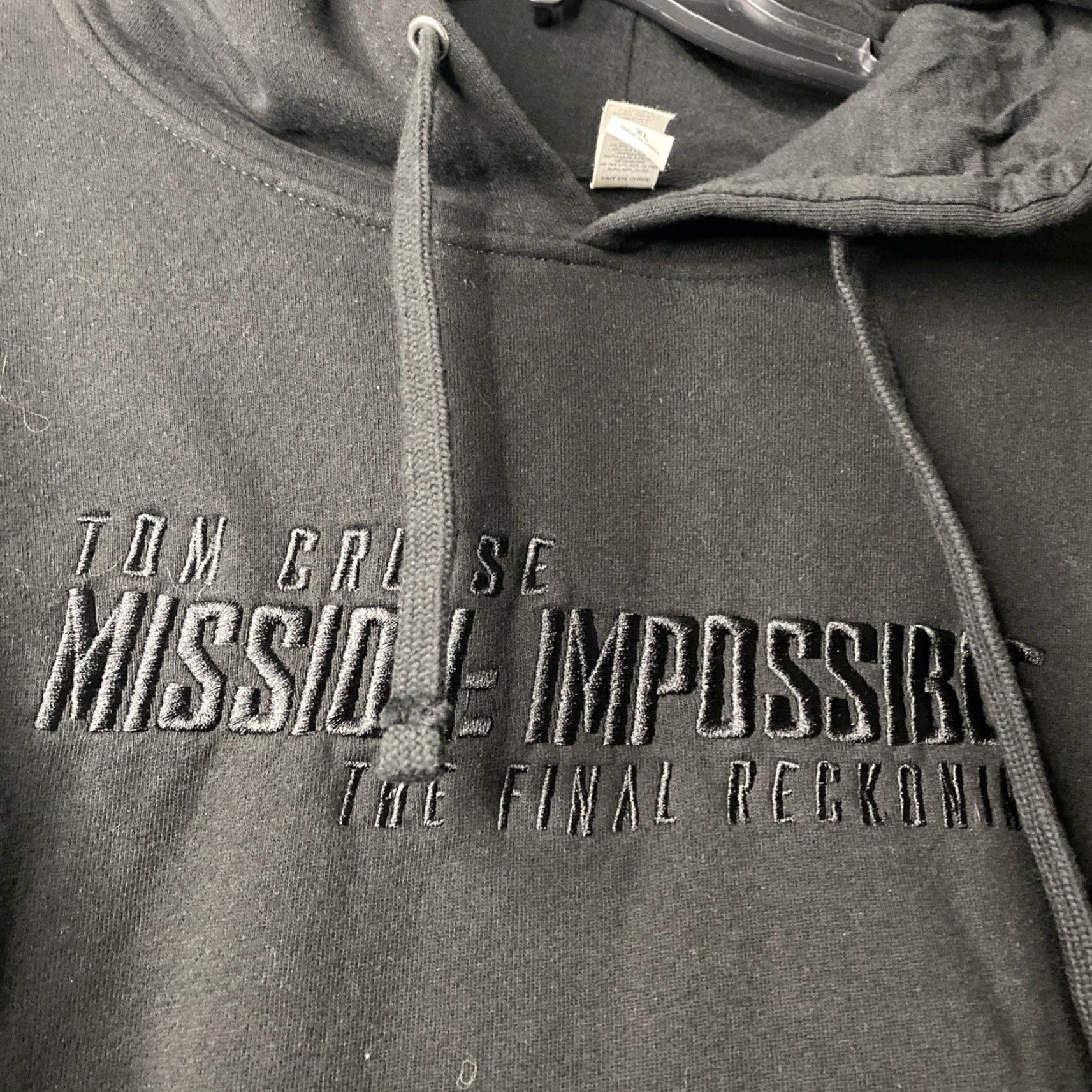 Vintage VINTAGE MISSION IMPOSSIBLE THE FINAL RECKONING official movie promo hoodie XL Tom Cruise Size US XL / EU 56 / 4 - 2 Thumbnail