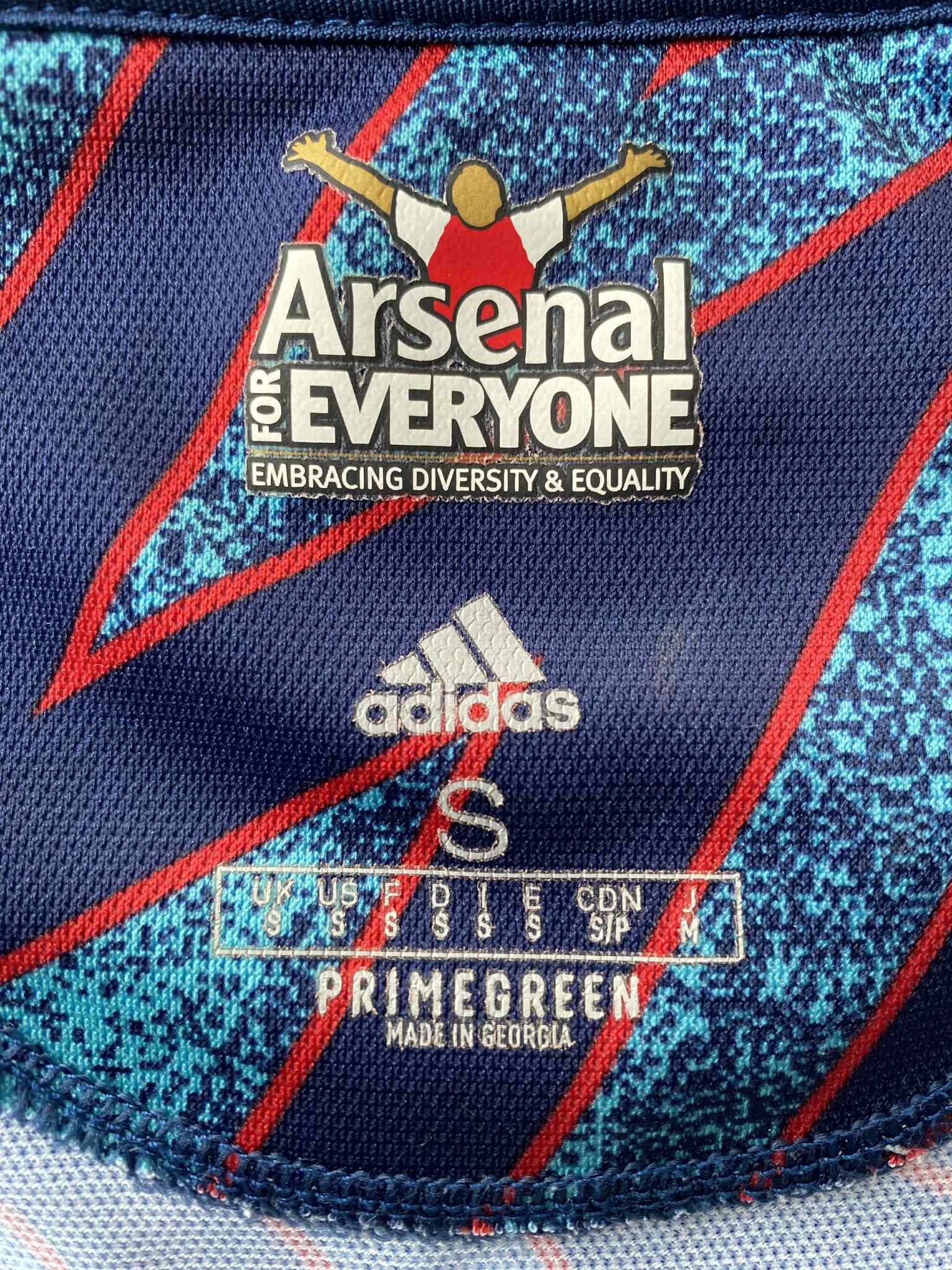 Adidas Adidas Arsenal 2021-2022 Third Football Jersey Mystery Blue Size US S / EU 44-46 / 1 - 6 Thumbnail