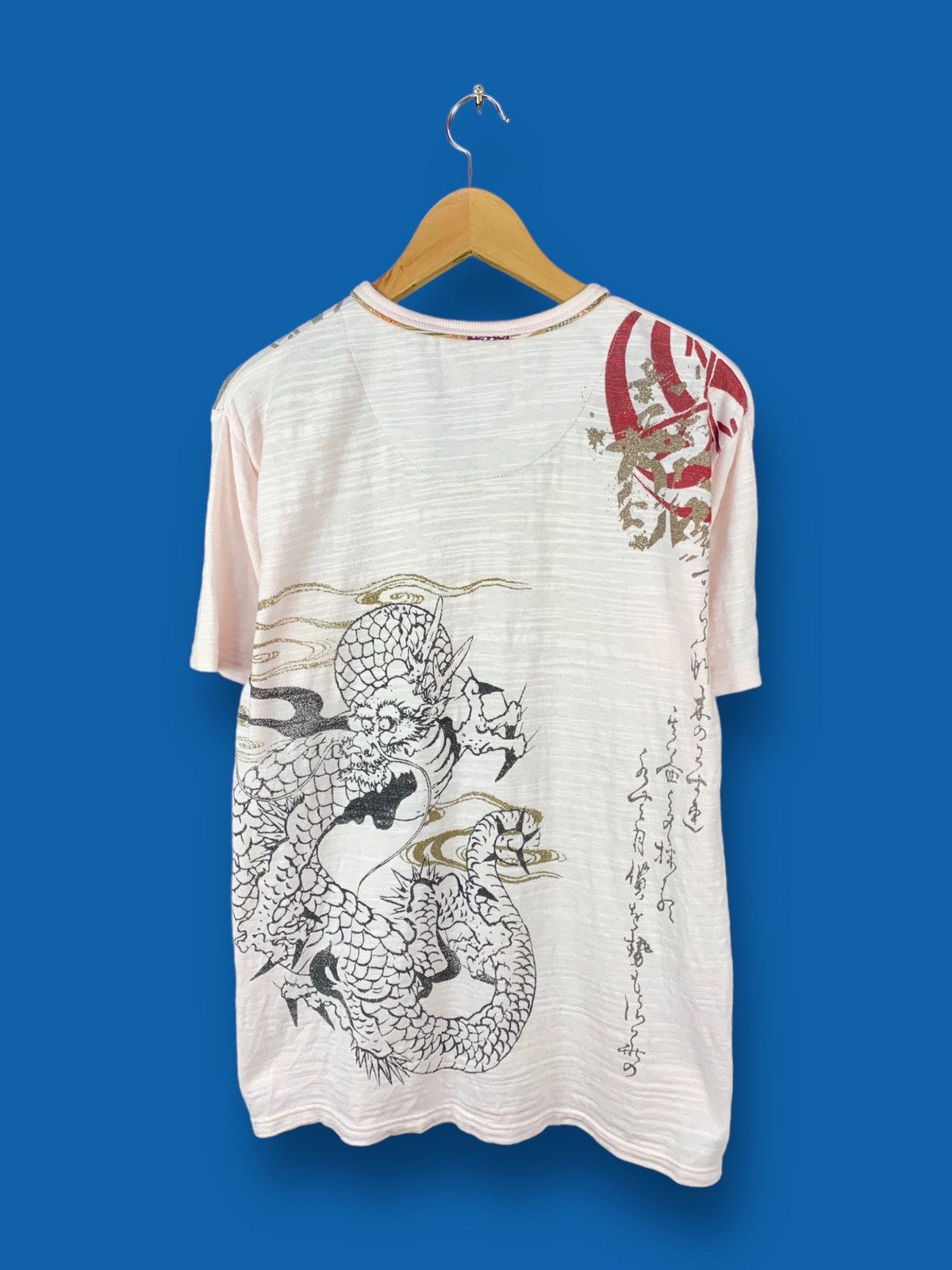 Japanese Brand Steals! Japanese Sukajan Inspired Dragon Motives Tee Size US M / EU 48-50 / 2 - 1 Thumbnail
