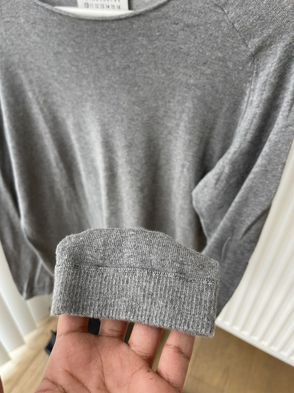 Maison Margiela Maison Margiela SS06 Saddle Shoulders Grey Sweatshirt Size US S / EU 44-46 / 1 - 6 Thumbnail