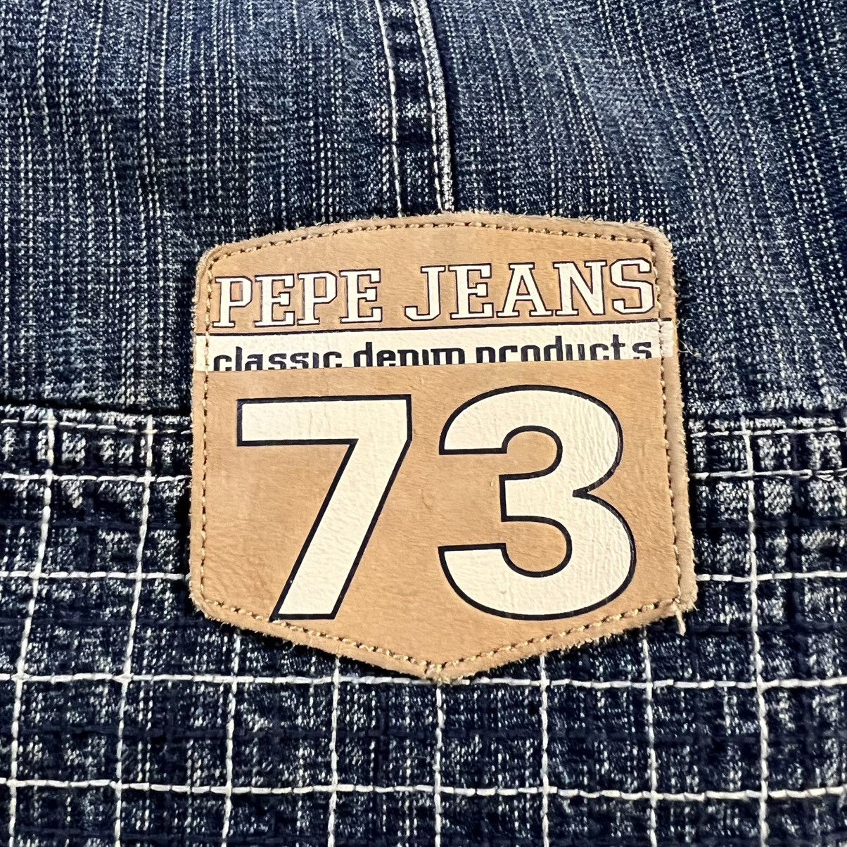 Pepe Jeans Blue Hooded Denim Jean Jacket Size US XL / EU 56 / 4 - 14 Thumbnail