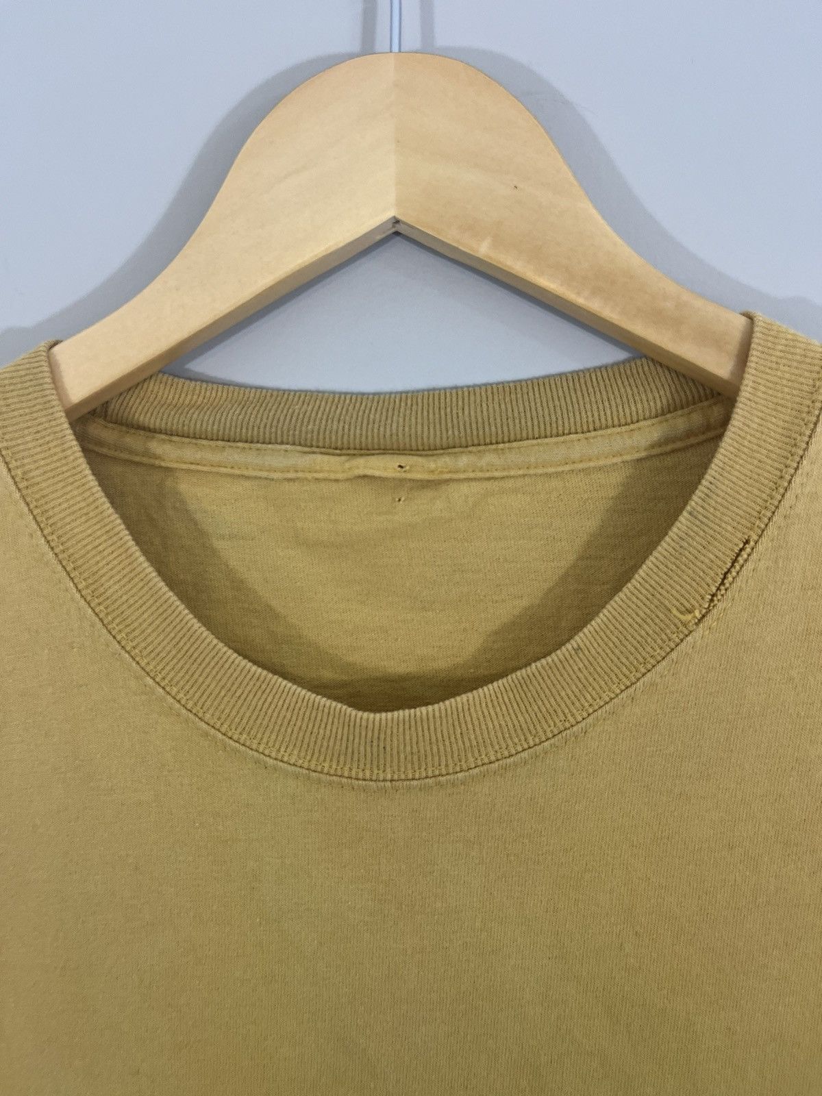 Vintage Sun Faded Blank Distressed Basic Tee Size US L / EU 52-54 / 3 - 4 Thumbnail