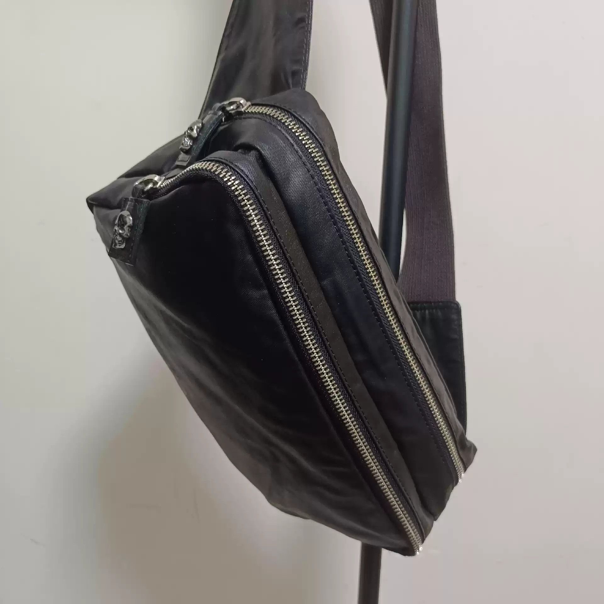 The John Paul gaultier Skullass Covered White Cross Body Bag