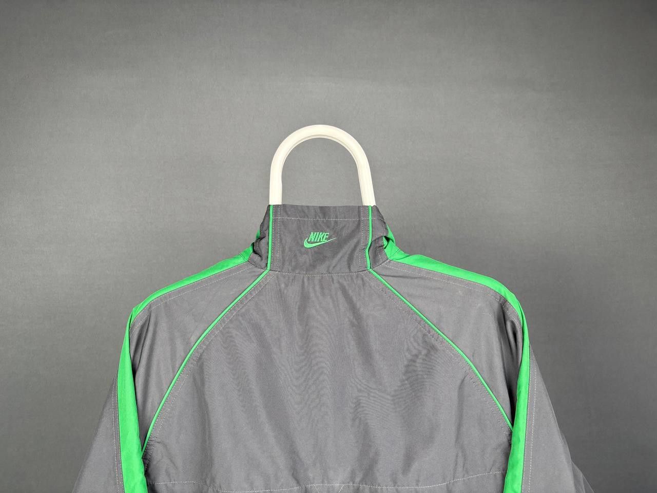 Nike Nike Windbreaker Jacket Size M Gray Green Full Zip Vintage Size US M / EU 48-50 / 2 - 5 Thumbnail