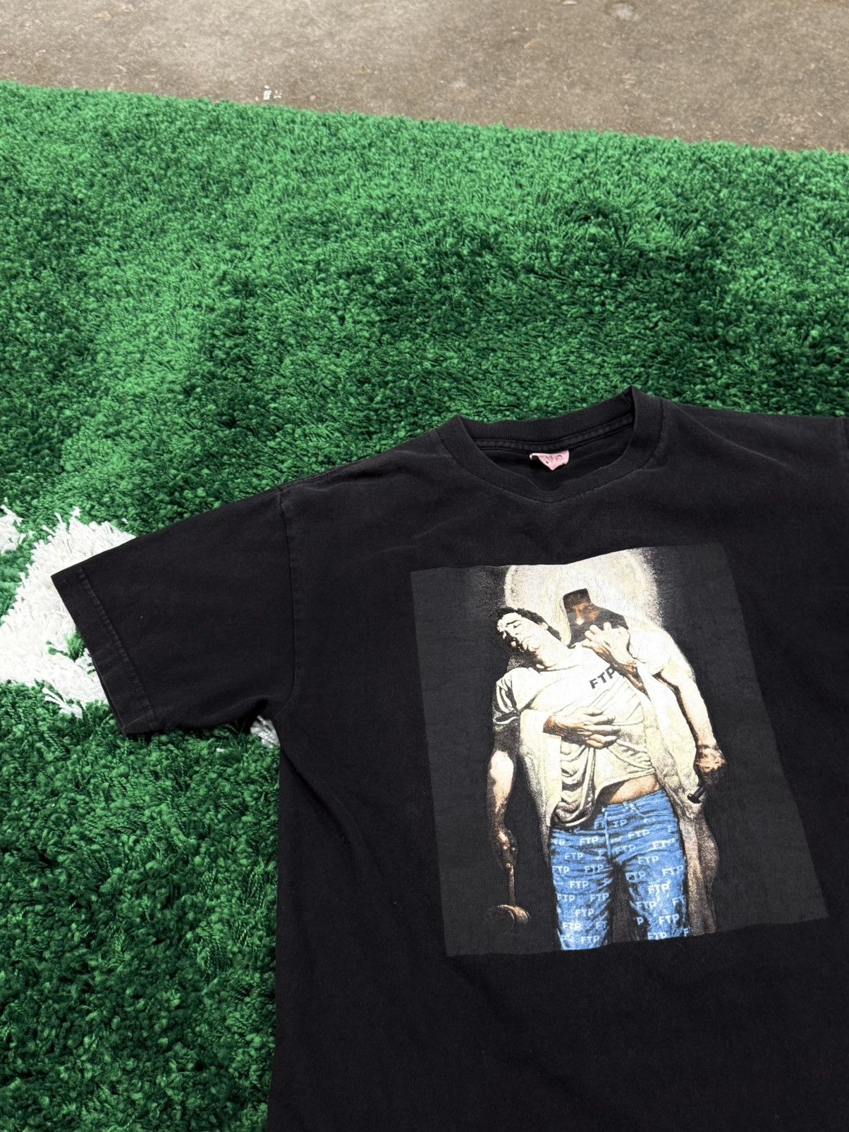 Fuck The Population Fuck The Population Holy Jesus Tee Black Medium FTP Christ Size US M / EU 48-50 / 2 - 2 Thumbnail
