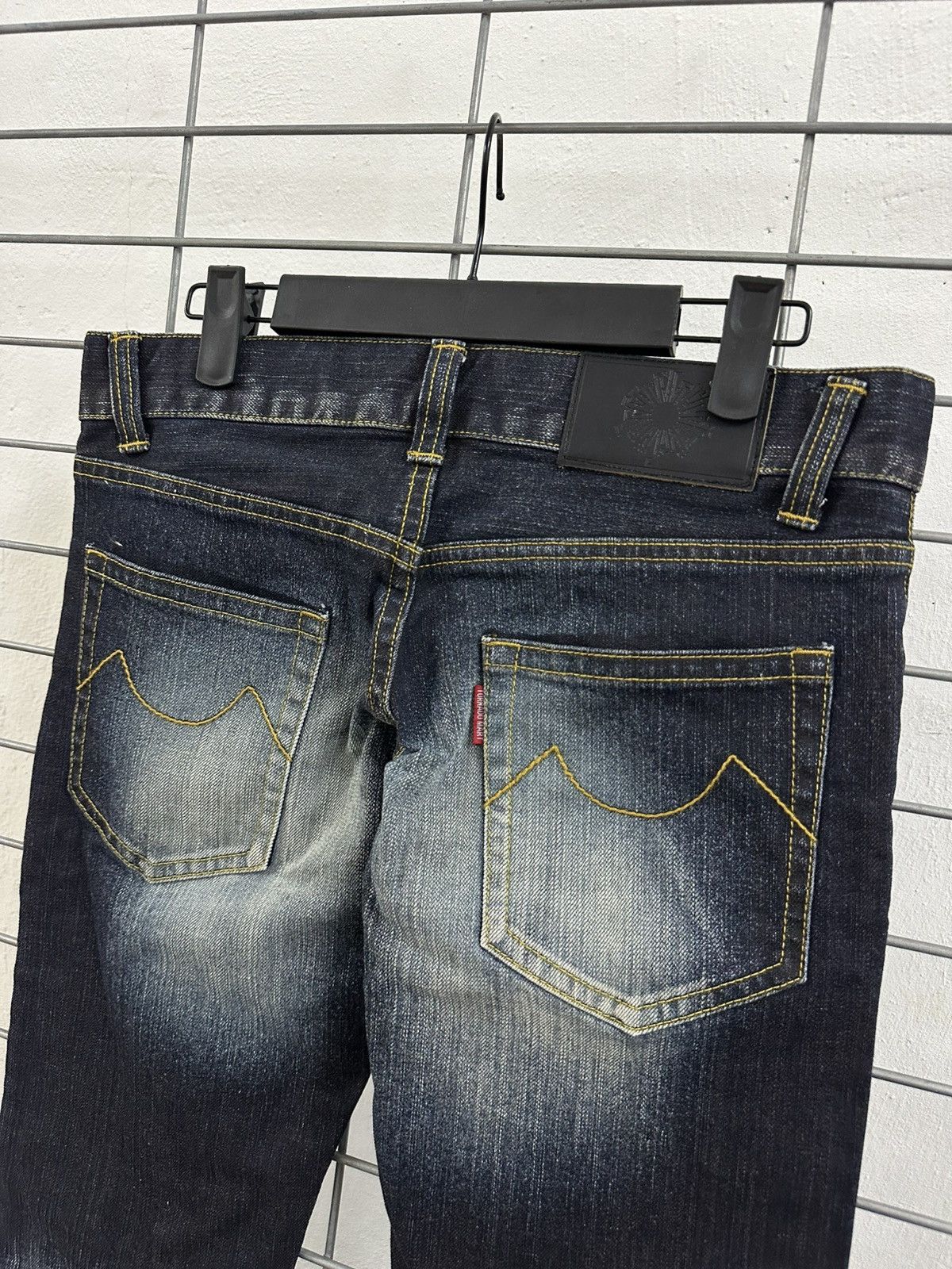 Tornado Mart Rare And Beautiful Tornado Mart by Issey Miyake Flared Jeans Size 30" / US 8 / IT 44 - 16 Thumbnail