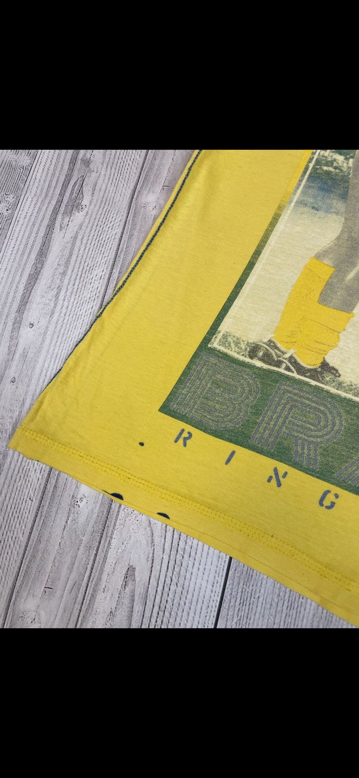 Vintage Vintage Brazil soccer tee girls rare size M yellow Brasil Size US M / EU 48-50 / 2 - 6 Thumbnail