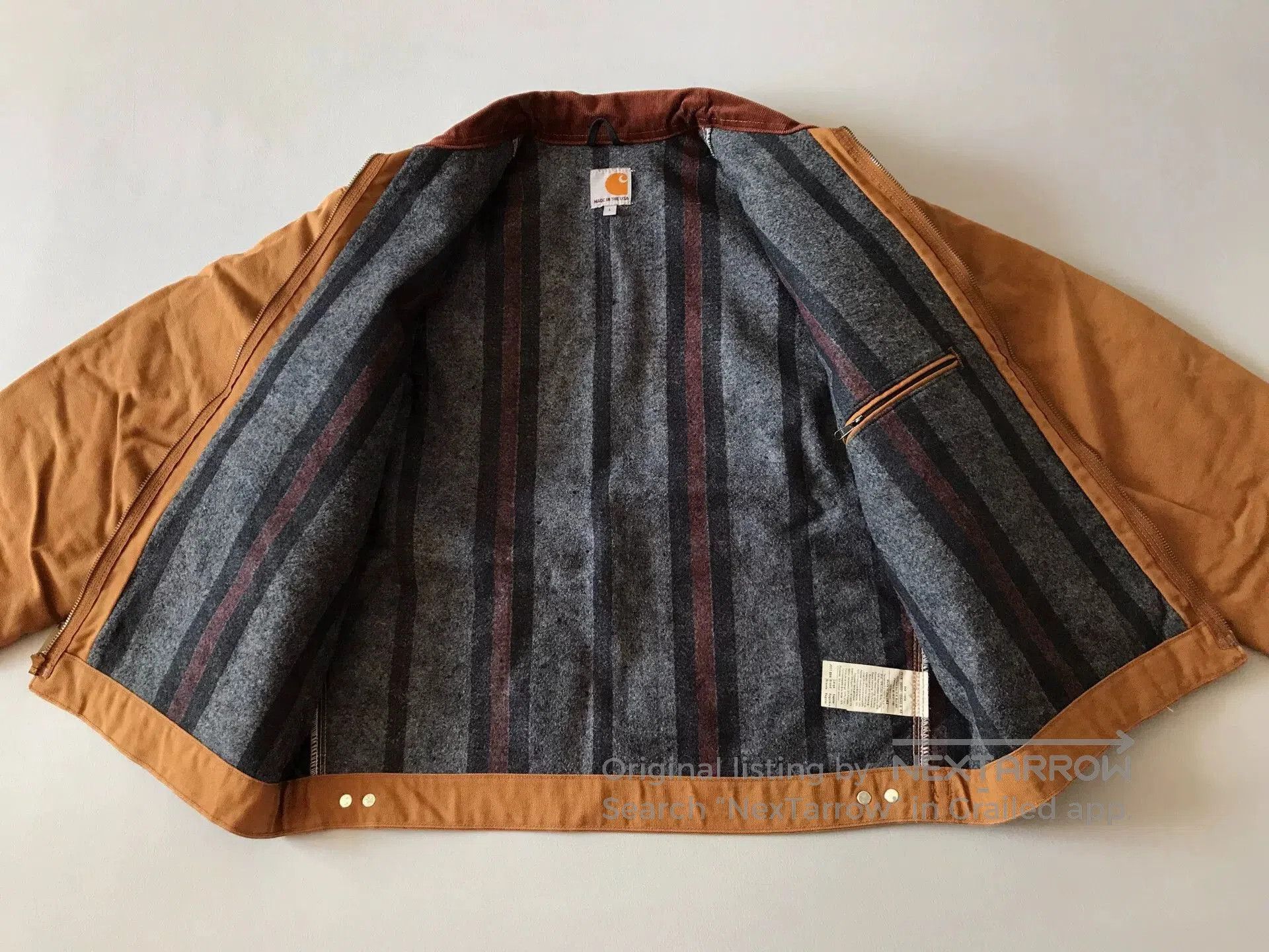 Carhartt Carhartt J001 Detroit Brown Jacket. Size US L / EU 52-54 / 3 - 3 Thumbnail