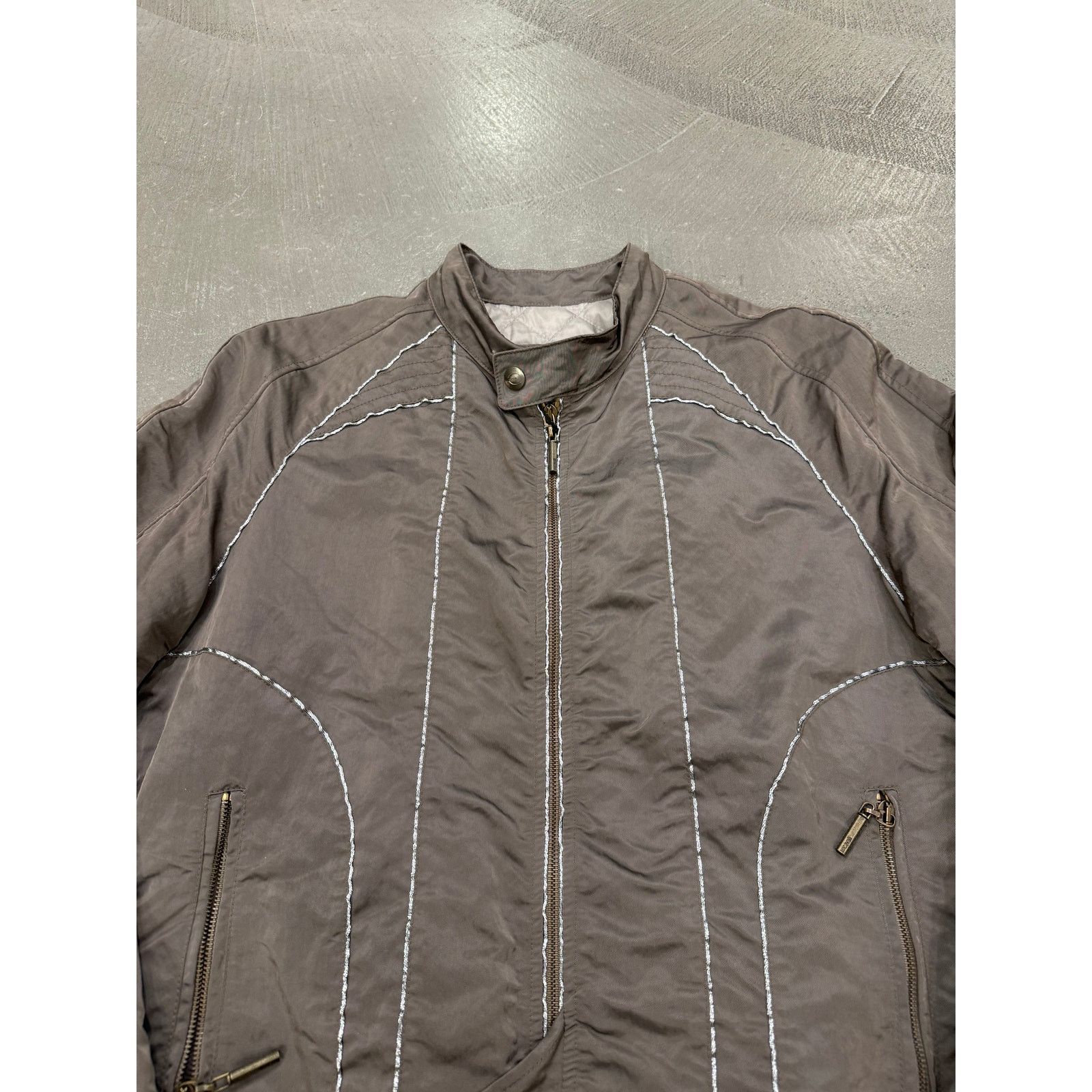Roberto Cavalli 2007 Cavalli paneled bomber jacket Size US XL / EU 56 / 4 - 5 Thumbnail