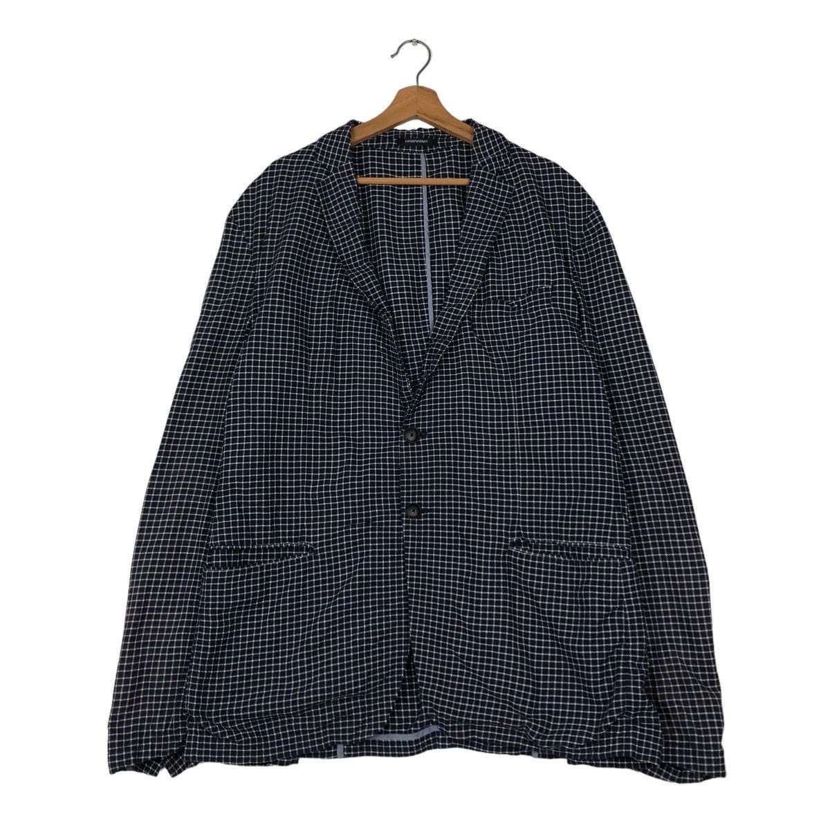 Emporio Armani 🔥Emporio Armani Tartan Design Casual Chore Jacket Size US M / EU 48-50 / 2 - 1 Thumbnail