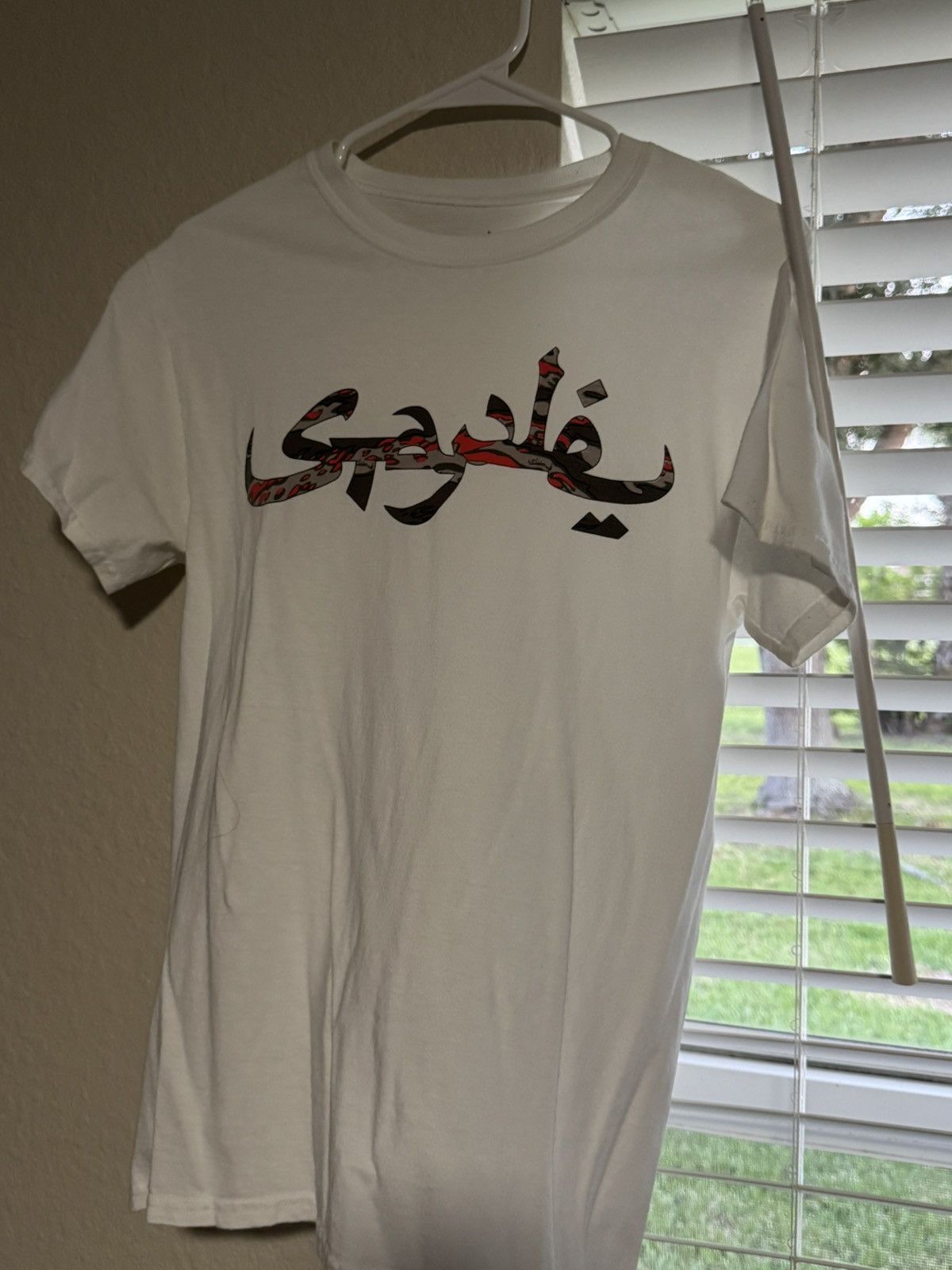 Staple Staple x SBTG Sabotage Fury Arabic Script Logo T-Shirt Size US S / EU 44-46 / 1 - 1 Thumbnail