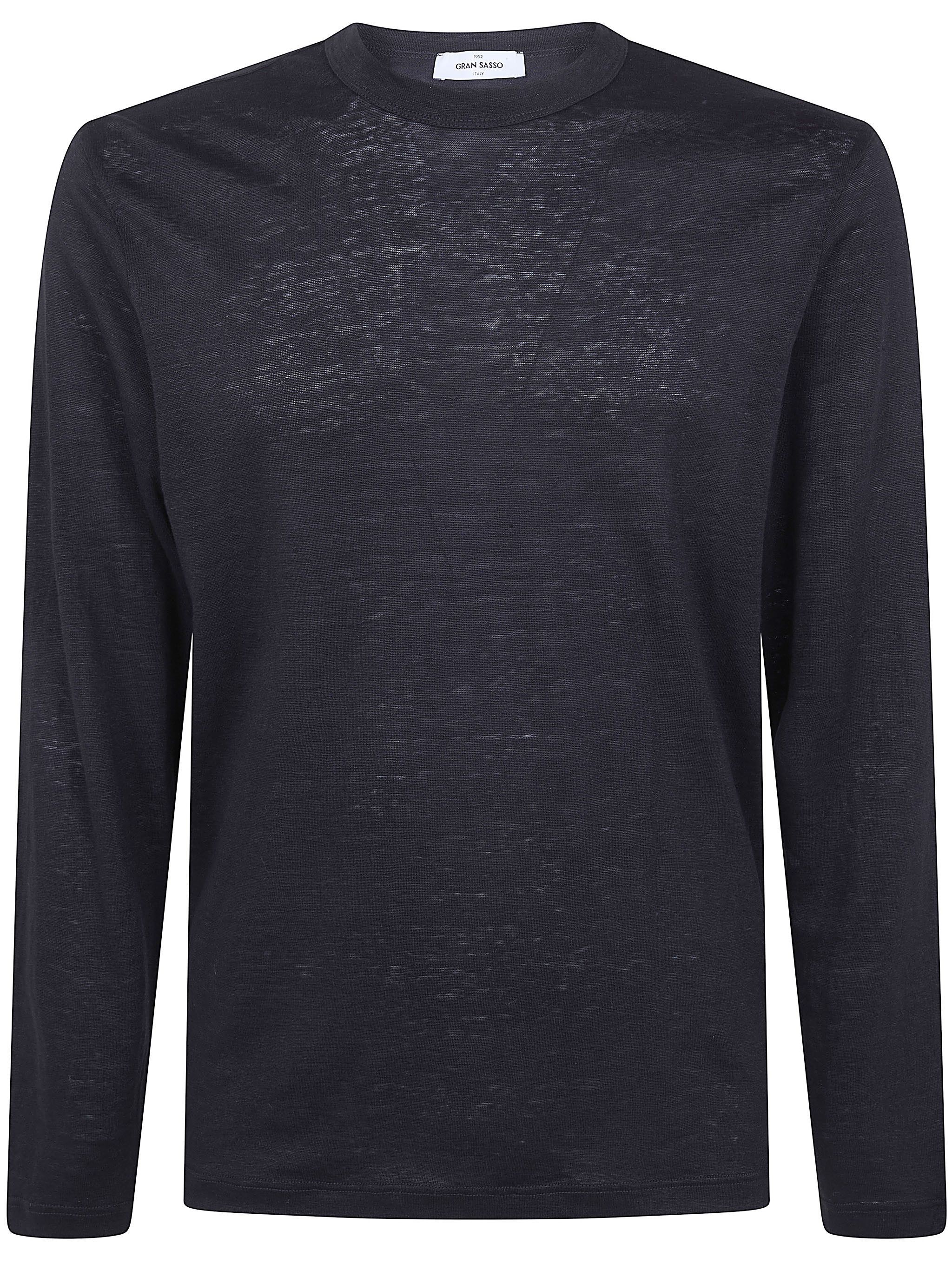 Gran Sasso LOGO PRINT LONG SLEEVES T-SHIRT Size US L / EU 52-54 / 3 - 1 Thumbnail