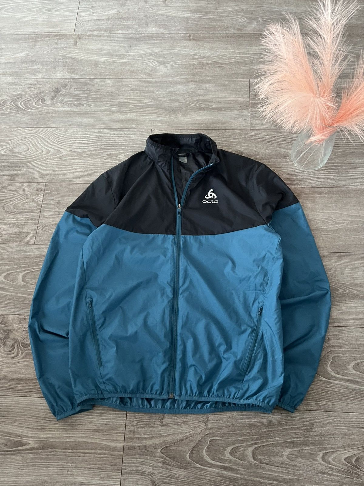 ODLO NEW COLLECTION POLYESTER RAIN RUN JACKET‼️