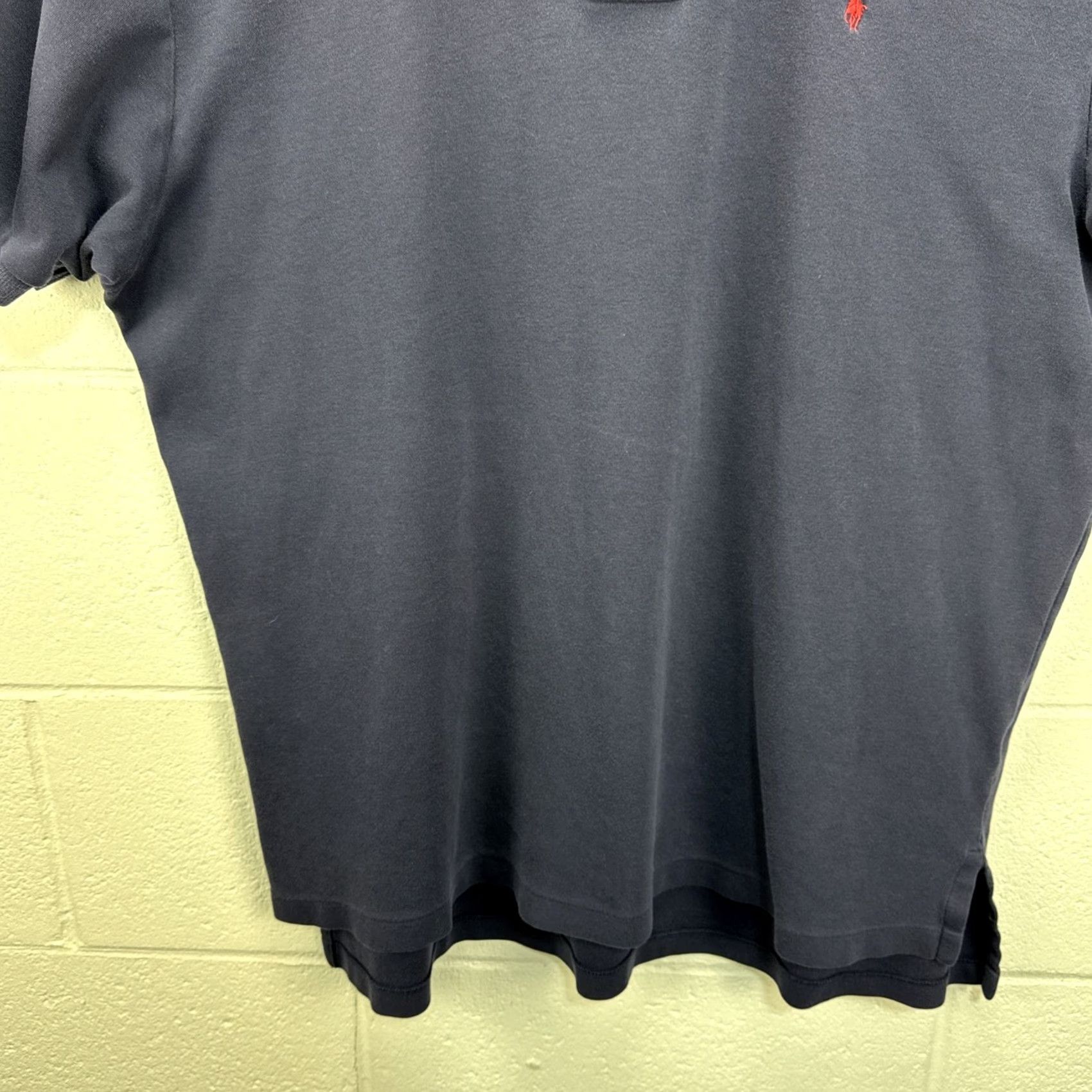 Polo Ralph Lauren VINTAGE Polo Ralph Lauren Polo Shirt Mens XL Blue Pique Pony Logo 90s Hong Kong Size US XL / EU 56 / 4 - 7 Thumbnail