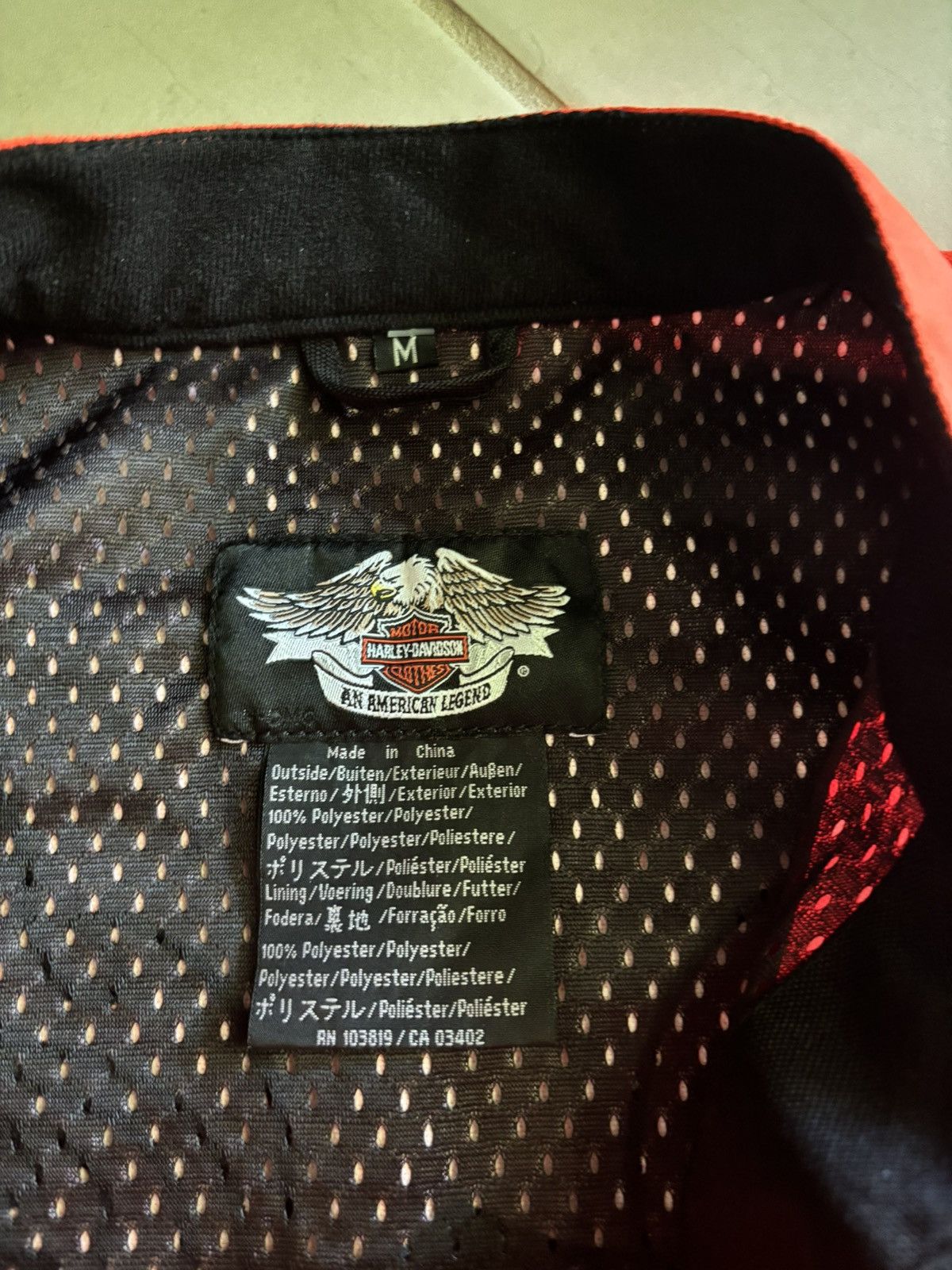 Harley Davidson Harley Davidson medium vest orange with black Size M / US 6-8 / IT 42-44 - 2 Thumbnail
