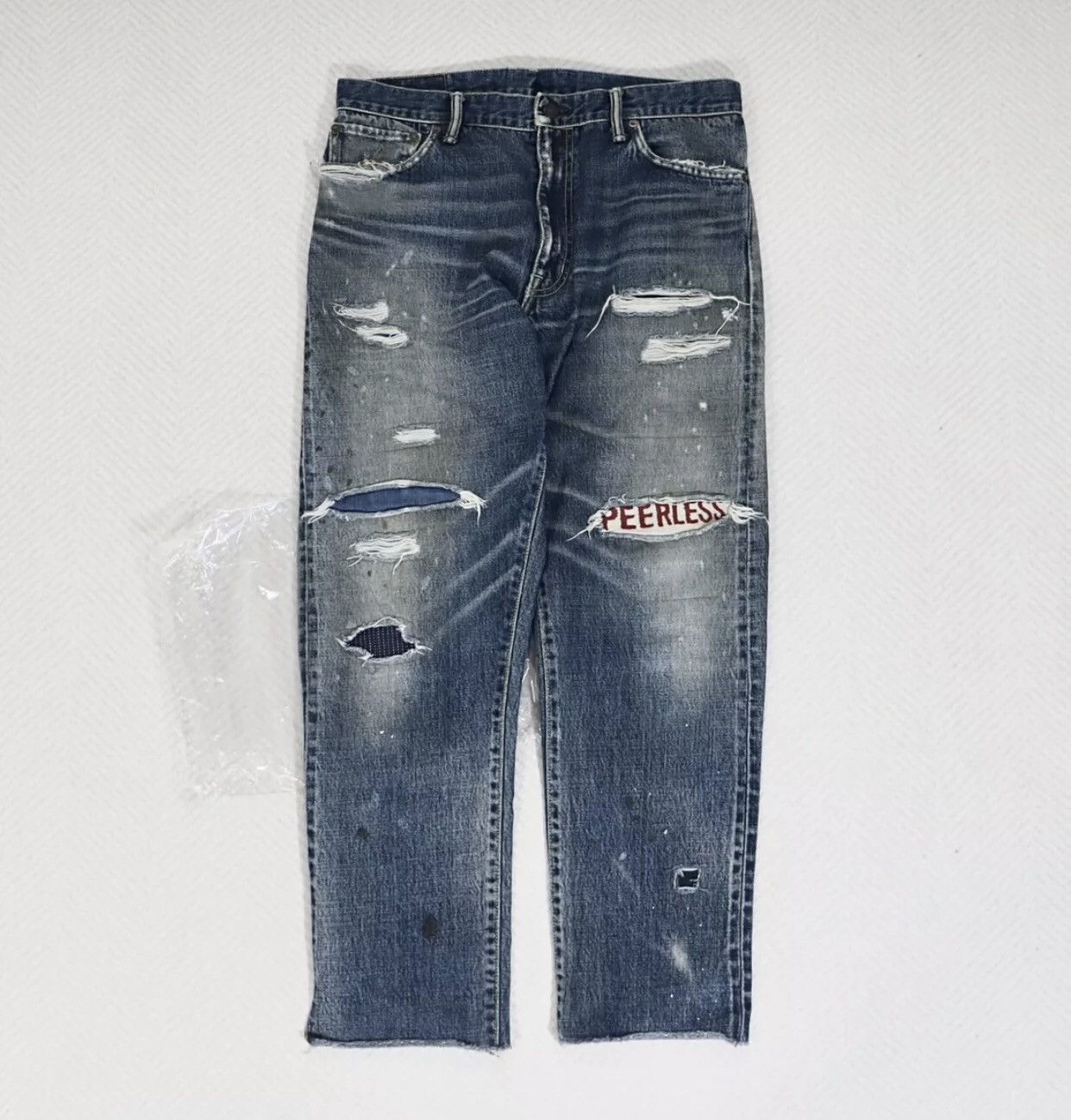 Visvim Visvim 19 aw journeyman pants tacked crash 