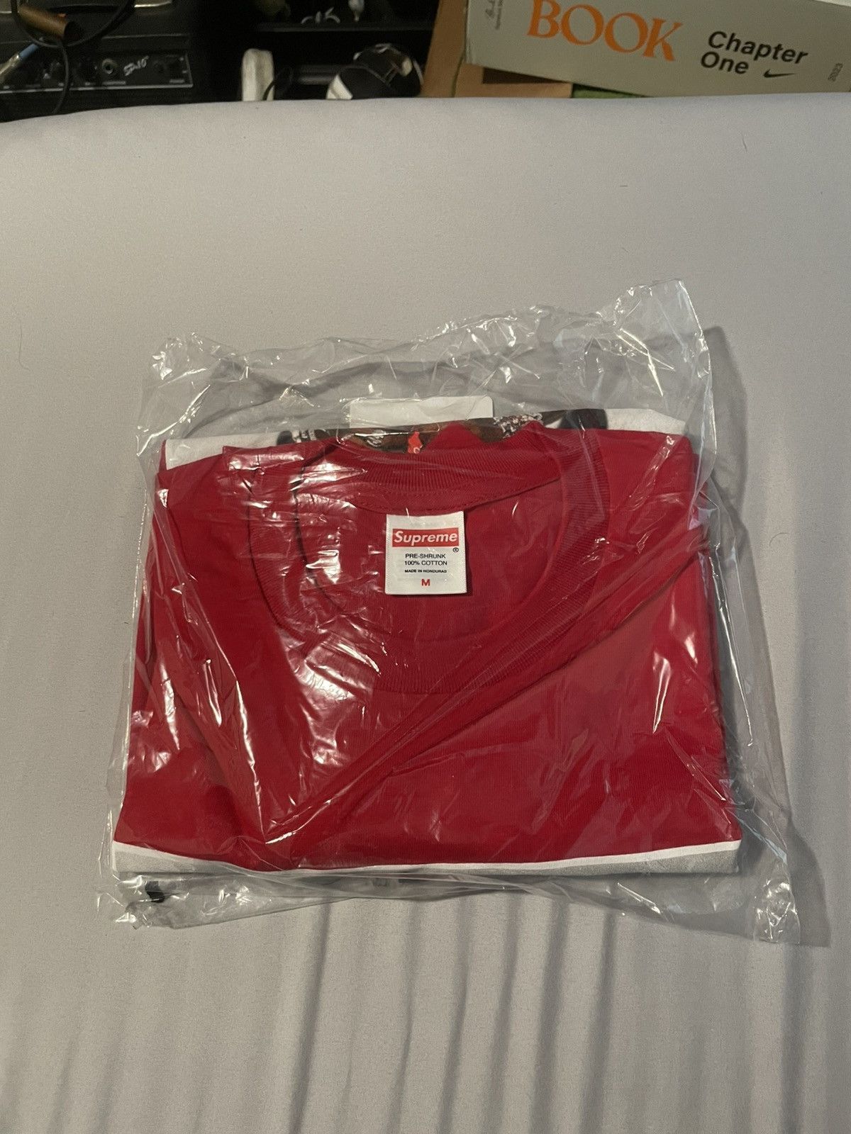 Supreme Supreme x Playboi Carti Photo Tee Red M Size US M / EU 48-50 / 2 - 2 Thumbnail