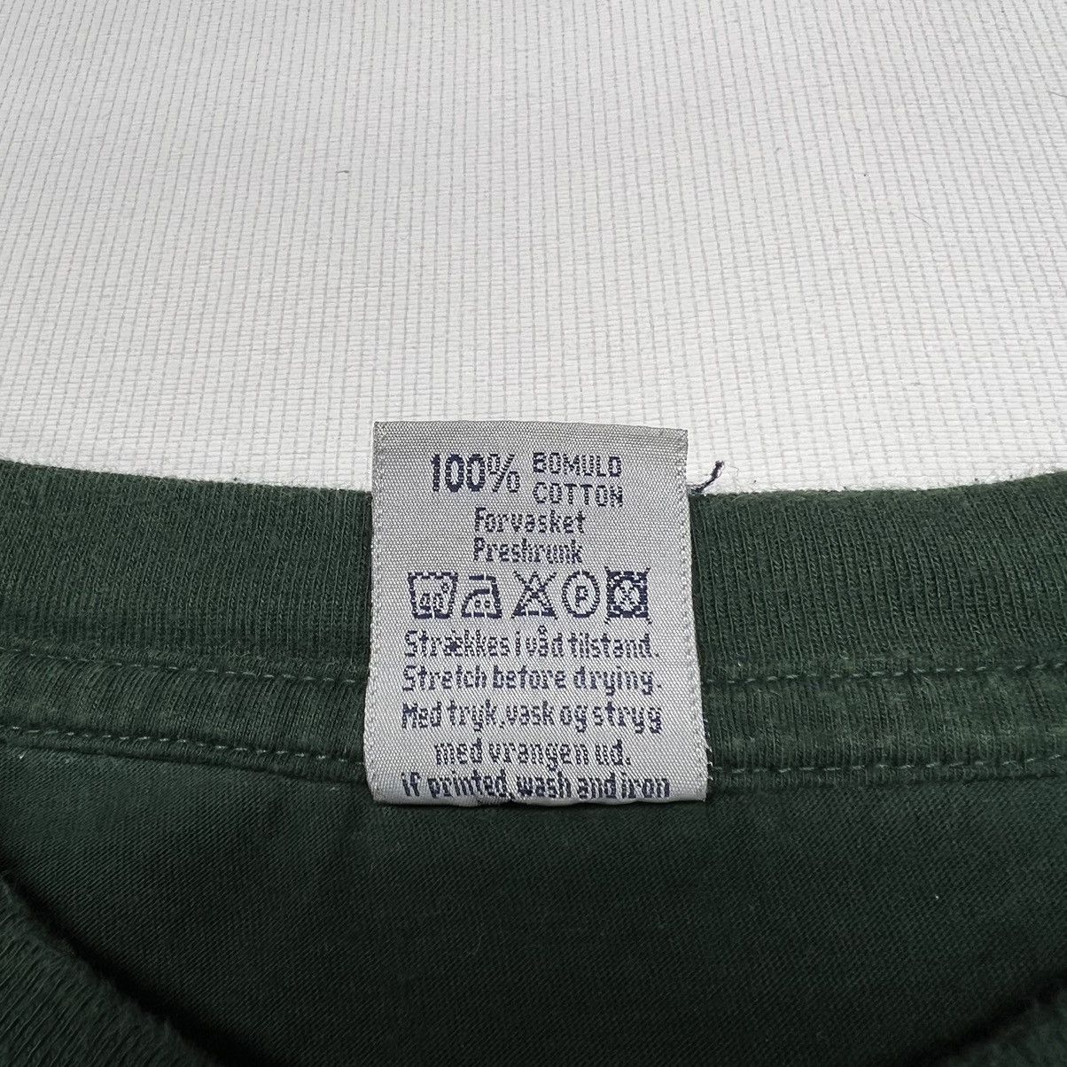 Vintage VTG German Police Tee Shirt Green Motorcycle Polizei Bike Size US XXL / EU 58 / 5 - 8 Thumbnail