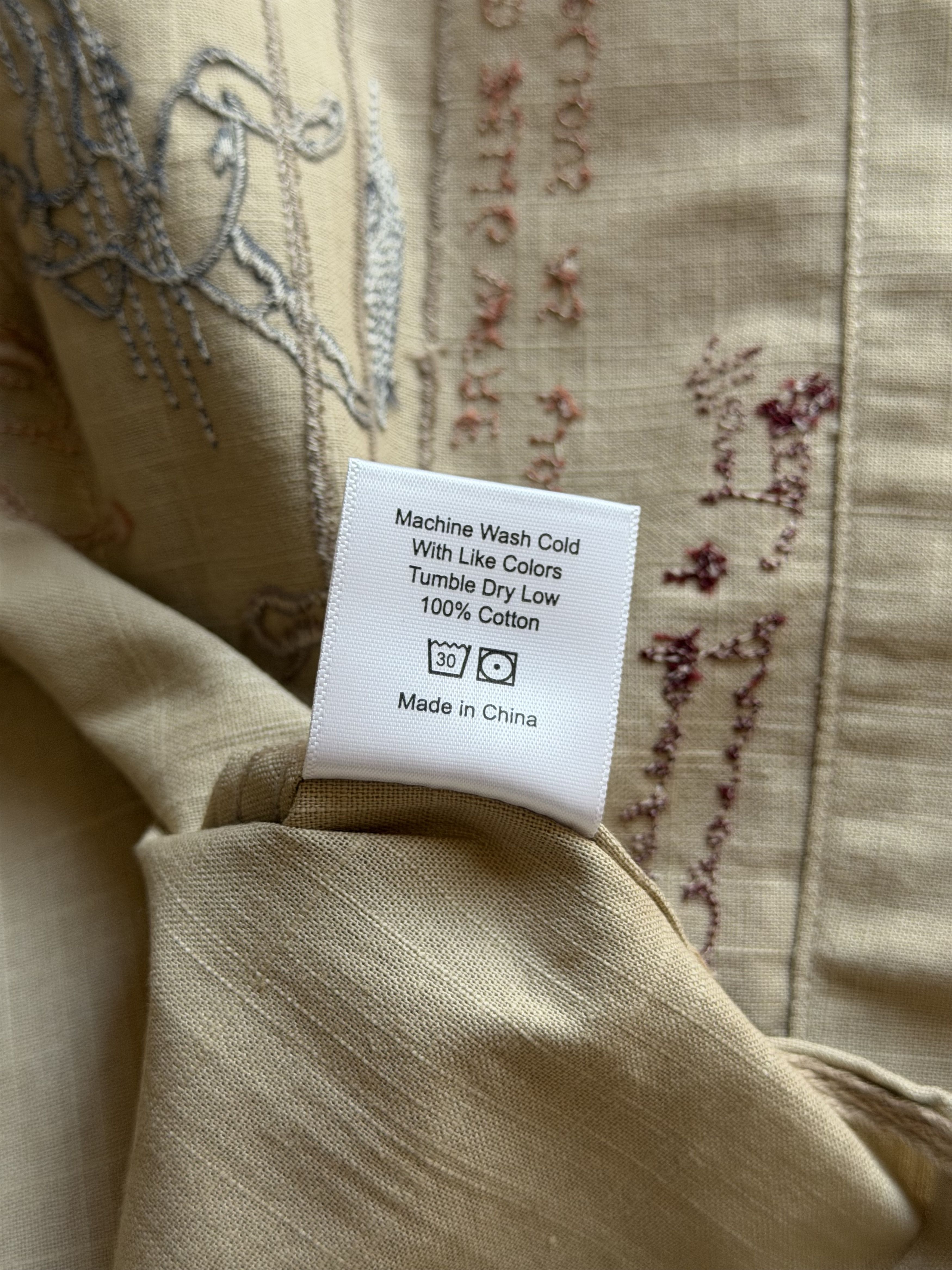 Samuel Zelig Samuel Zelig Yearbook Button Up Camp Shirt in Beige Size US L / EU 52-54 / 3 - 8 Thumbnail