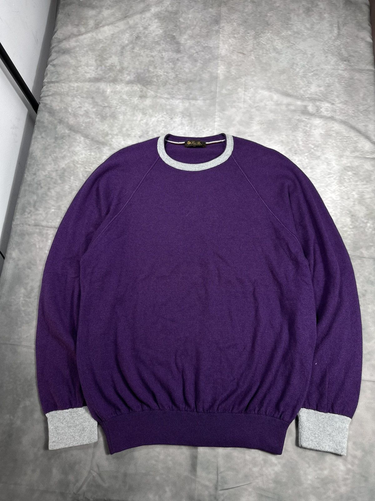 Loro Piana 1950$ Loro Piana Pure Cashmere Trecia Pullover Size 52 Size US L / EU 52-54 / 3 - 2 Thumbnail