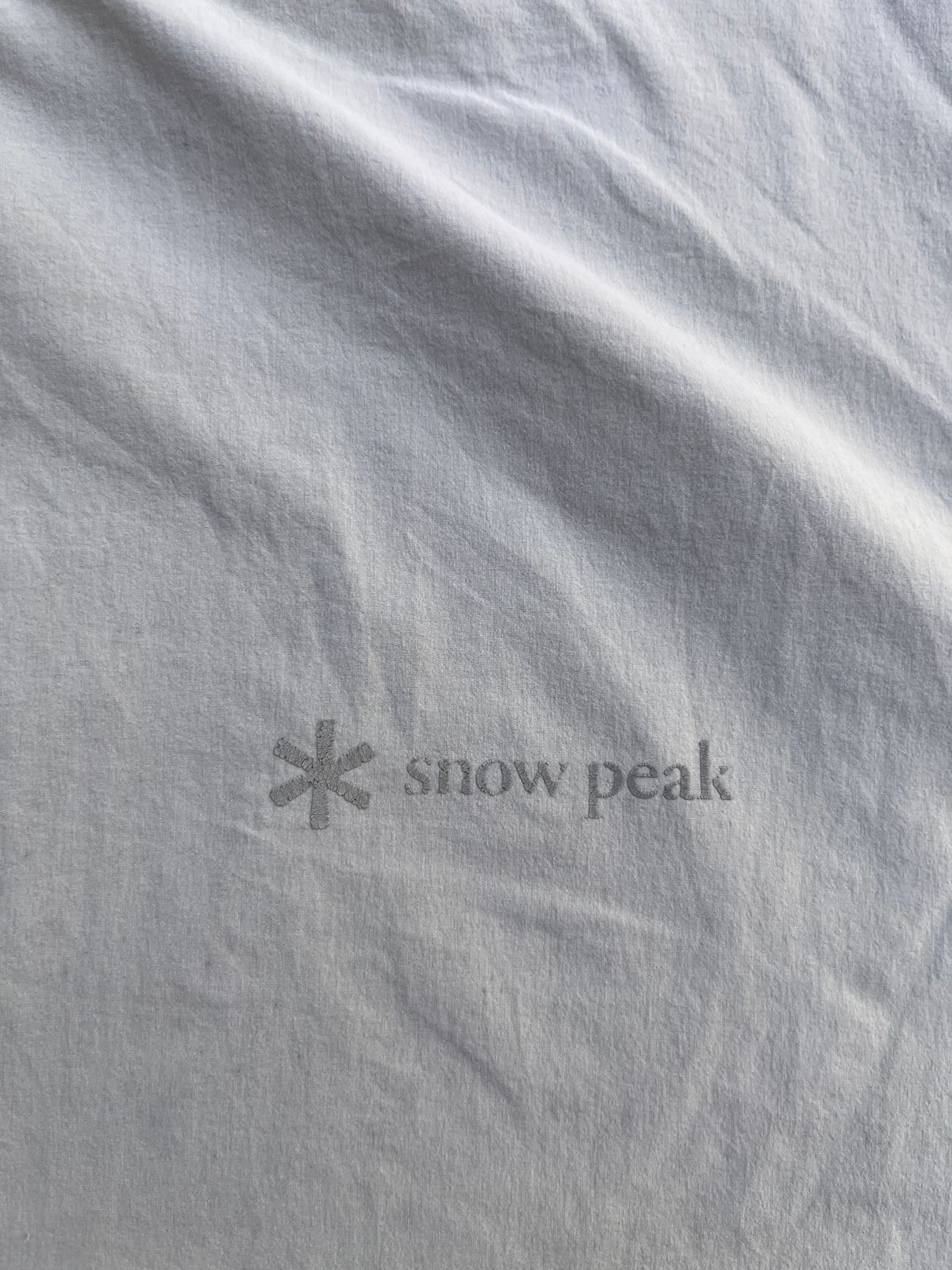 Snow Peak Snow Peak Embroidered Logo Technical Nylon T-Shirt Grey Size US S / EU 44-46 / 1 - 4 Thumbnail