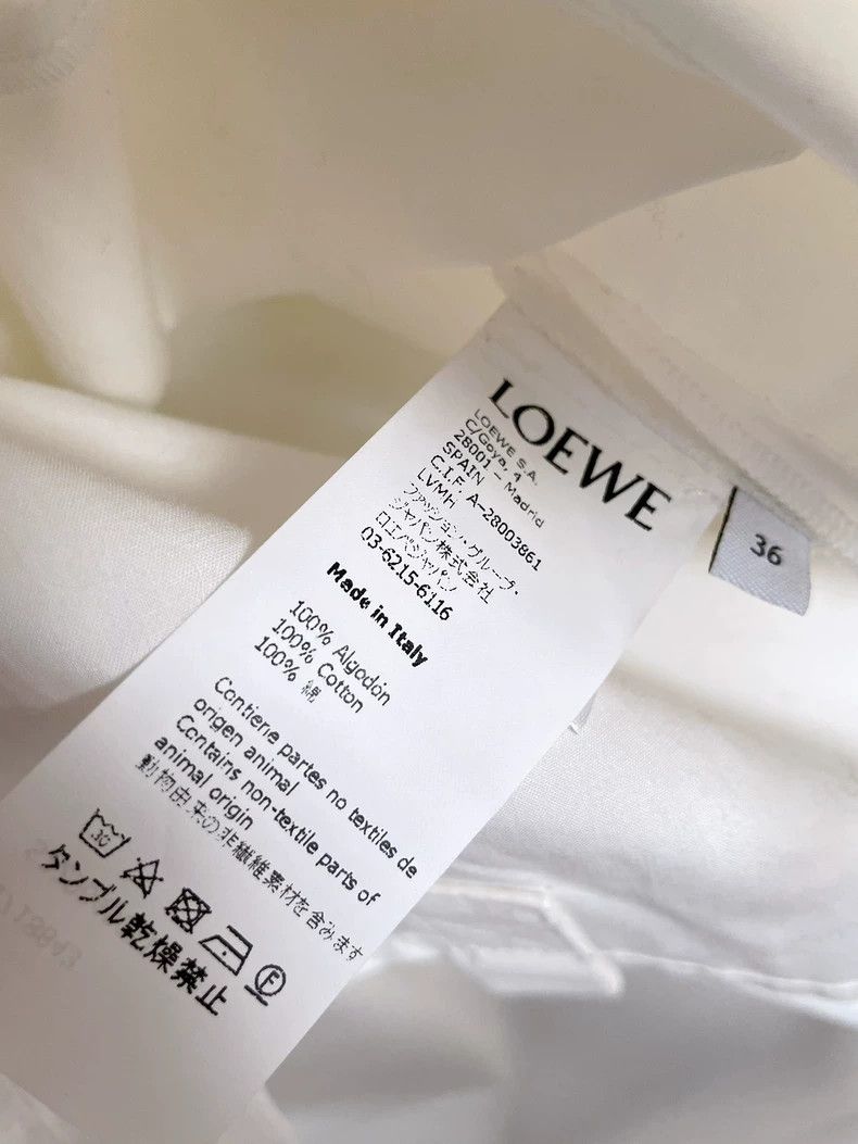 Loewe LOEWE Long silhouette shirt (skirt) Size XS / US 0-2 / IT 36-38 - 3 Thumbnail