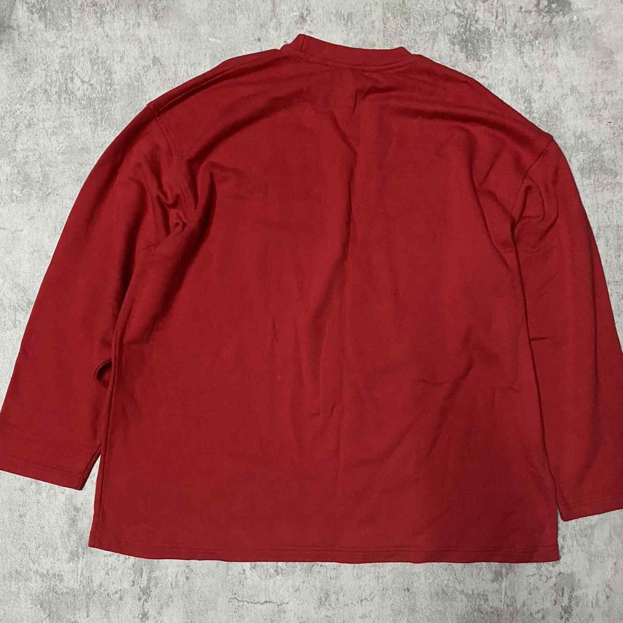 Other Red long sleeve Bad Bones shirt #goth #grunge Size US L / EU 52-54 / 3 - 4 Thumbnail