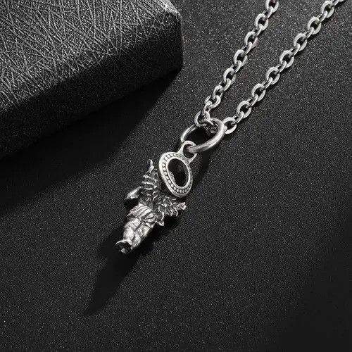 Jewelry × Vintage Gothic Cross Angel Wings Necklace Size ONE SIZE - 3 Thumbnail