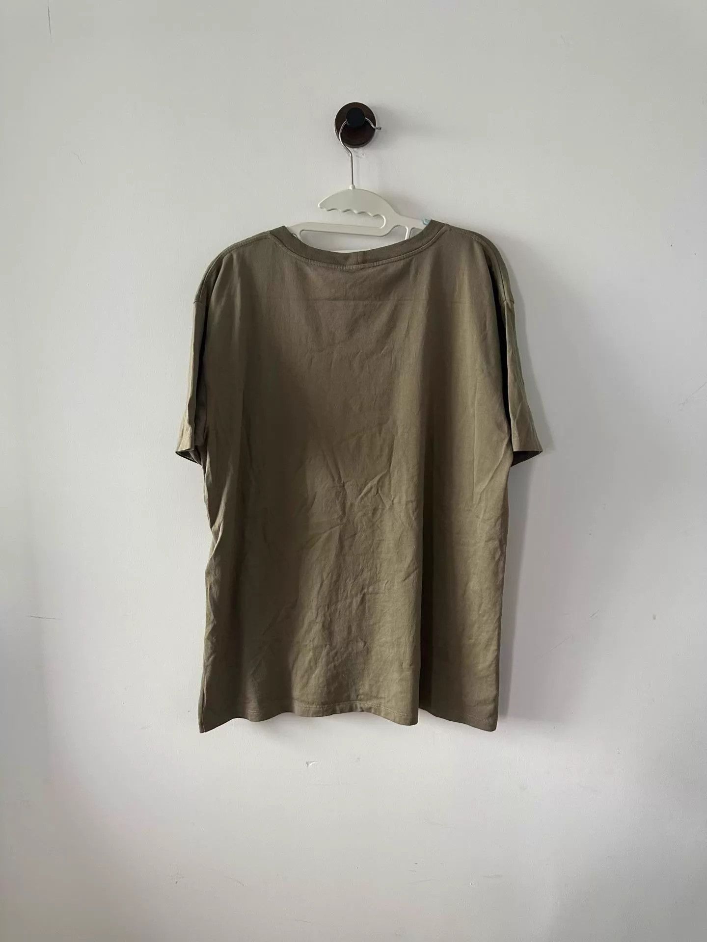 Celine CELINE Khaki Green Logo Short Sleeve M Size US M / EU 48-50 / 2 - 2 Thumbnail