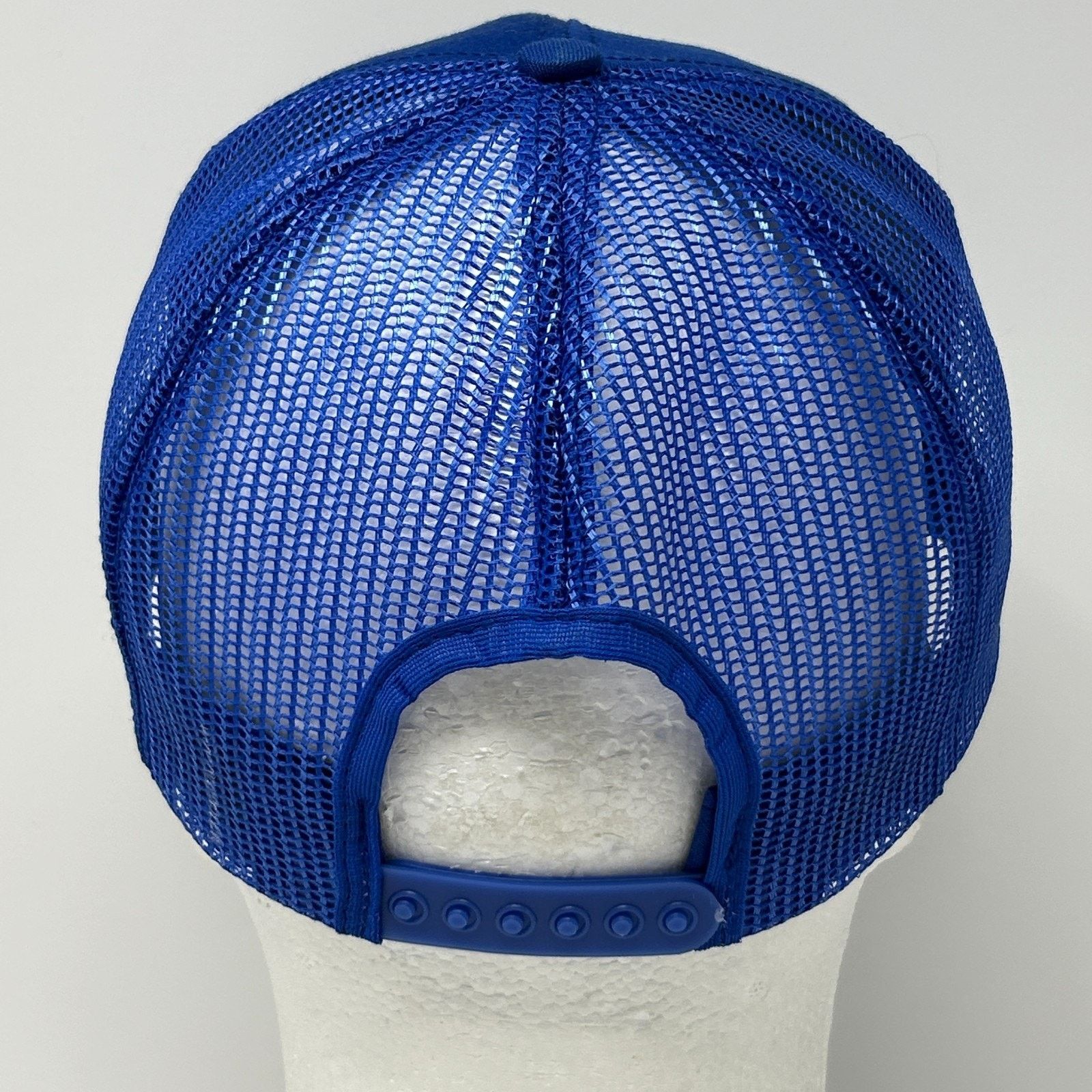 Vintage Vintage 80s NAPA Auto Parts Santa Rosa Trucker Hat Cap Blue Size ONE SIZE - 3 Thumbnail