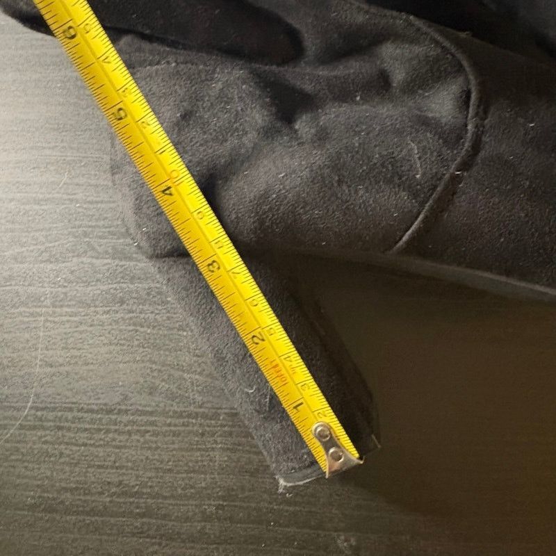 Kohl's Kohl's Black Suede Zip-Up Bootie Boots 8M Size US 8 / IT 38 - 8 Thumbnail