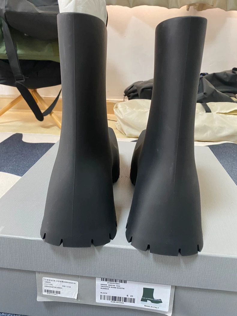 Balenciaga Balenciaga Trooper Short Boots with Packaging-2505 Size US 7.5 / EU 40-41 - 2 Thumbnail