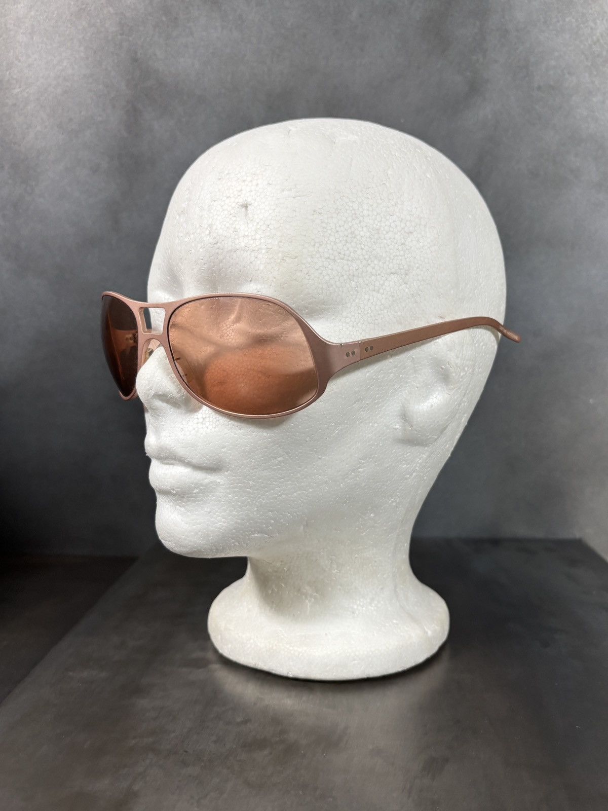 Costume National Vintage Costume National Sunglasses Y2K 2000s Bug Eye Metal Size ONE SIZE - 5 Thumbnail