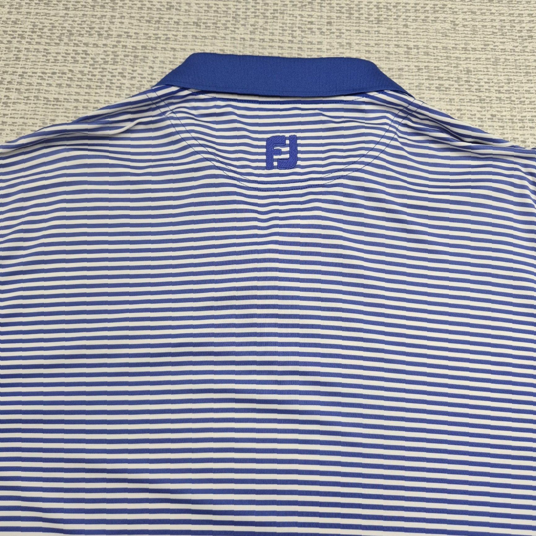 Footjoy FootJoy Polo Shirt Mens XL Striped Performance Short Sleeve Polo Golf Shirt Mens 2XL Multicolor Logo Pattern Size US XL / EU 56 / 4 - 4 Thumbnail